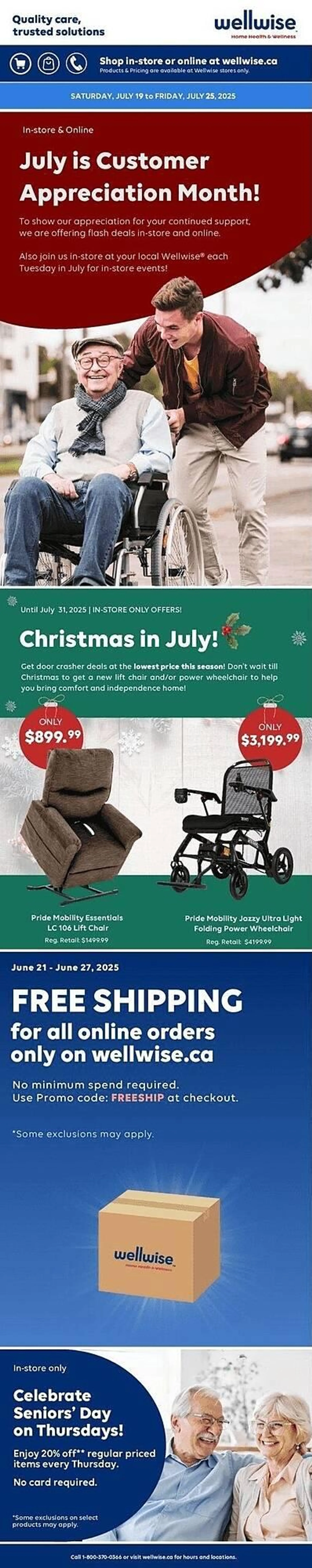 Shoppers Drug Mart flyer from July 17 to July 23 2025 - flyer page 1