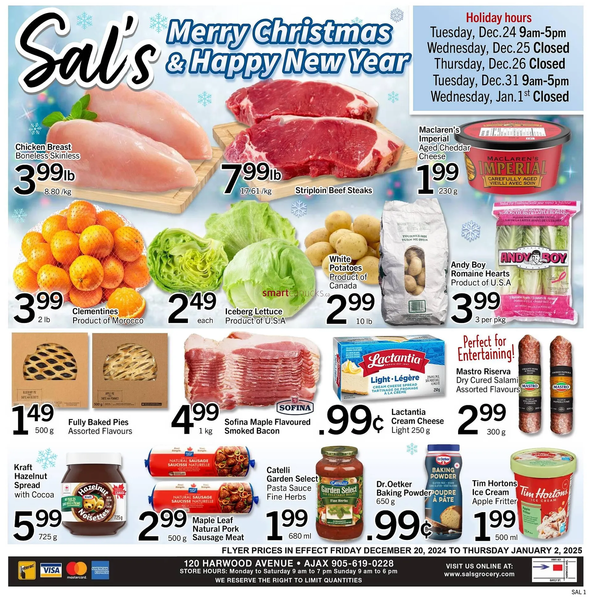 Sals Grocery flyer - 1