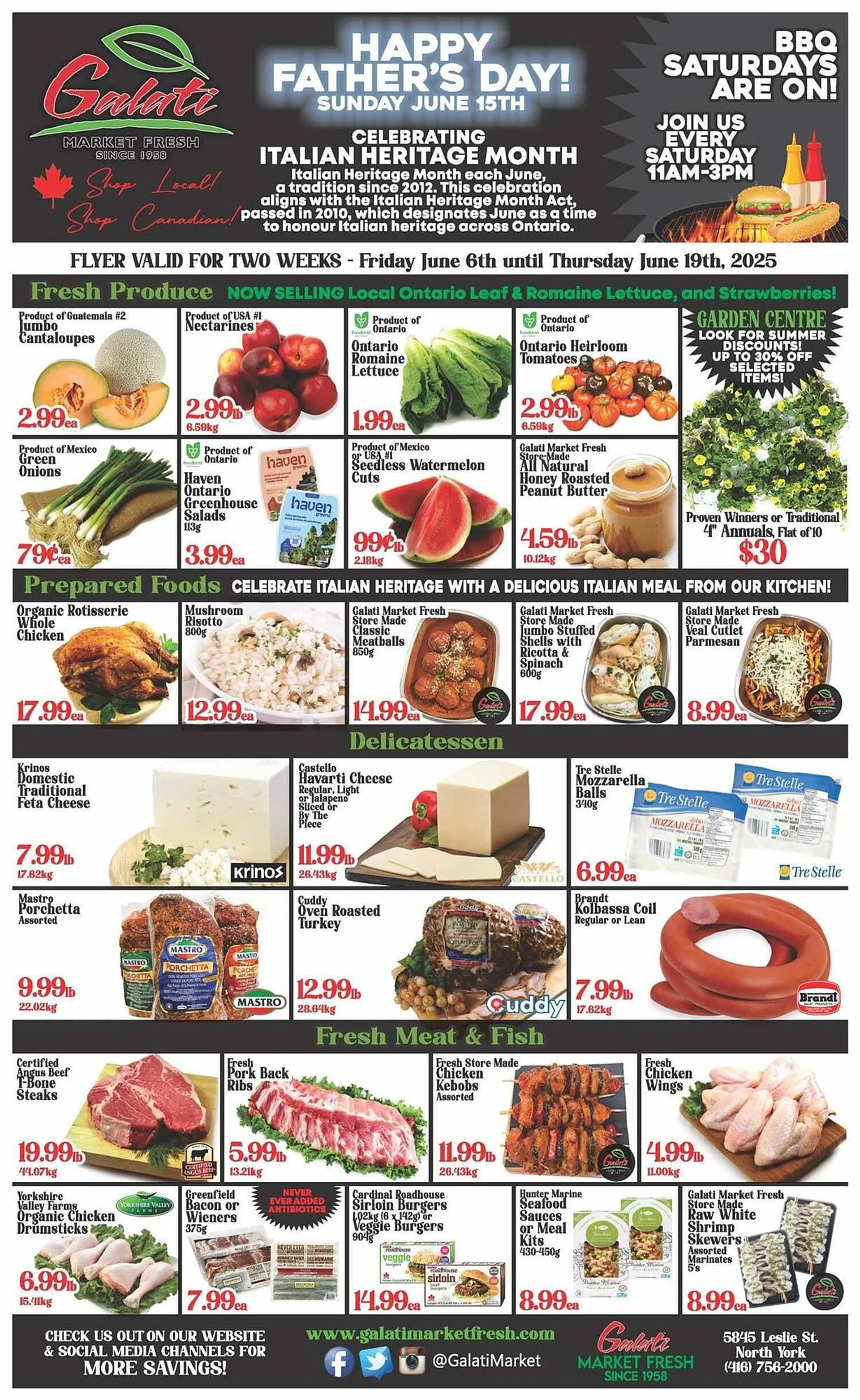 Galati Market Fresh flyer from June 6 to June 19 2025 - flyer page 1