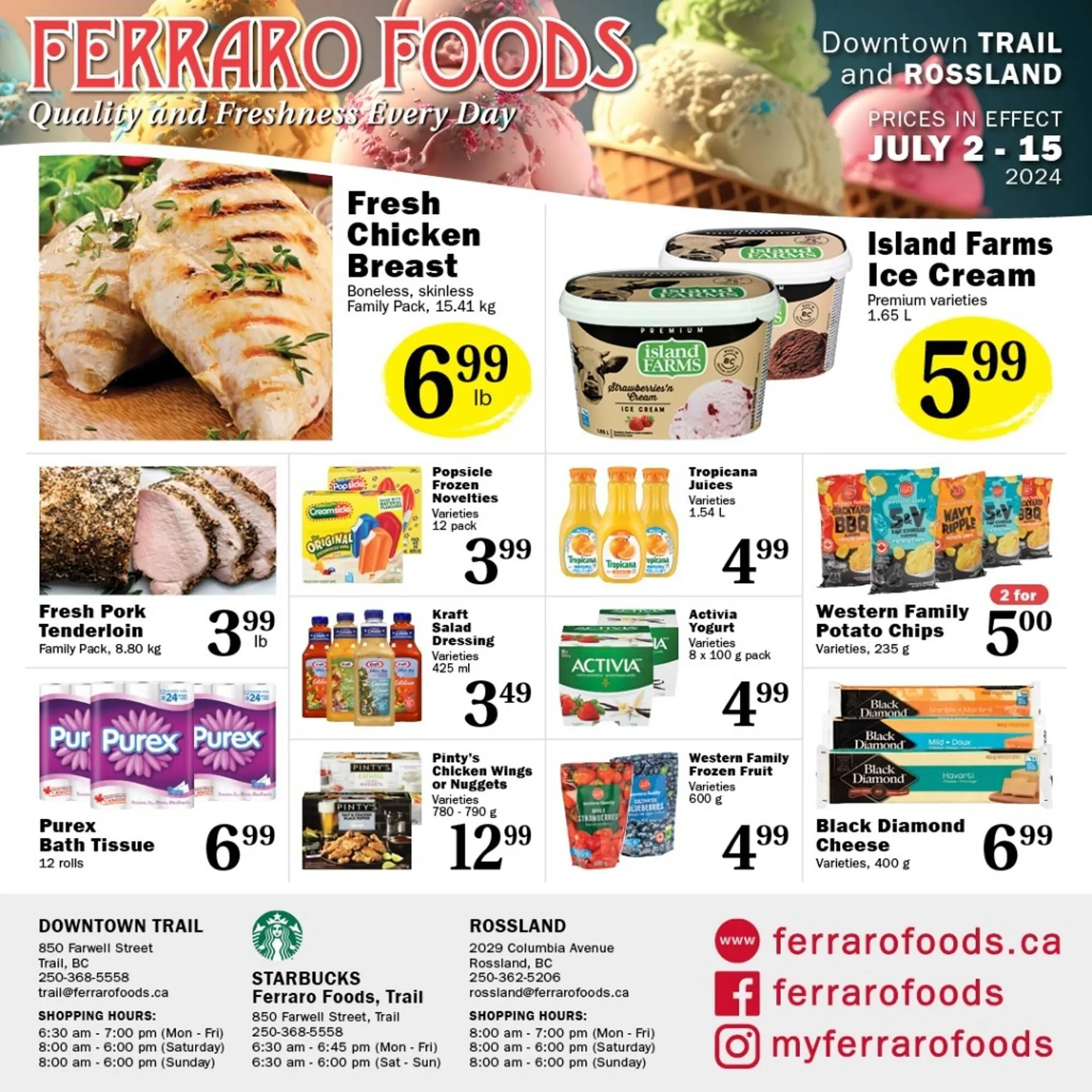 Ferraro Foods flyer - 1