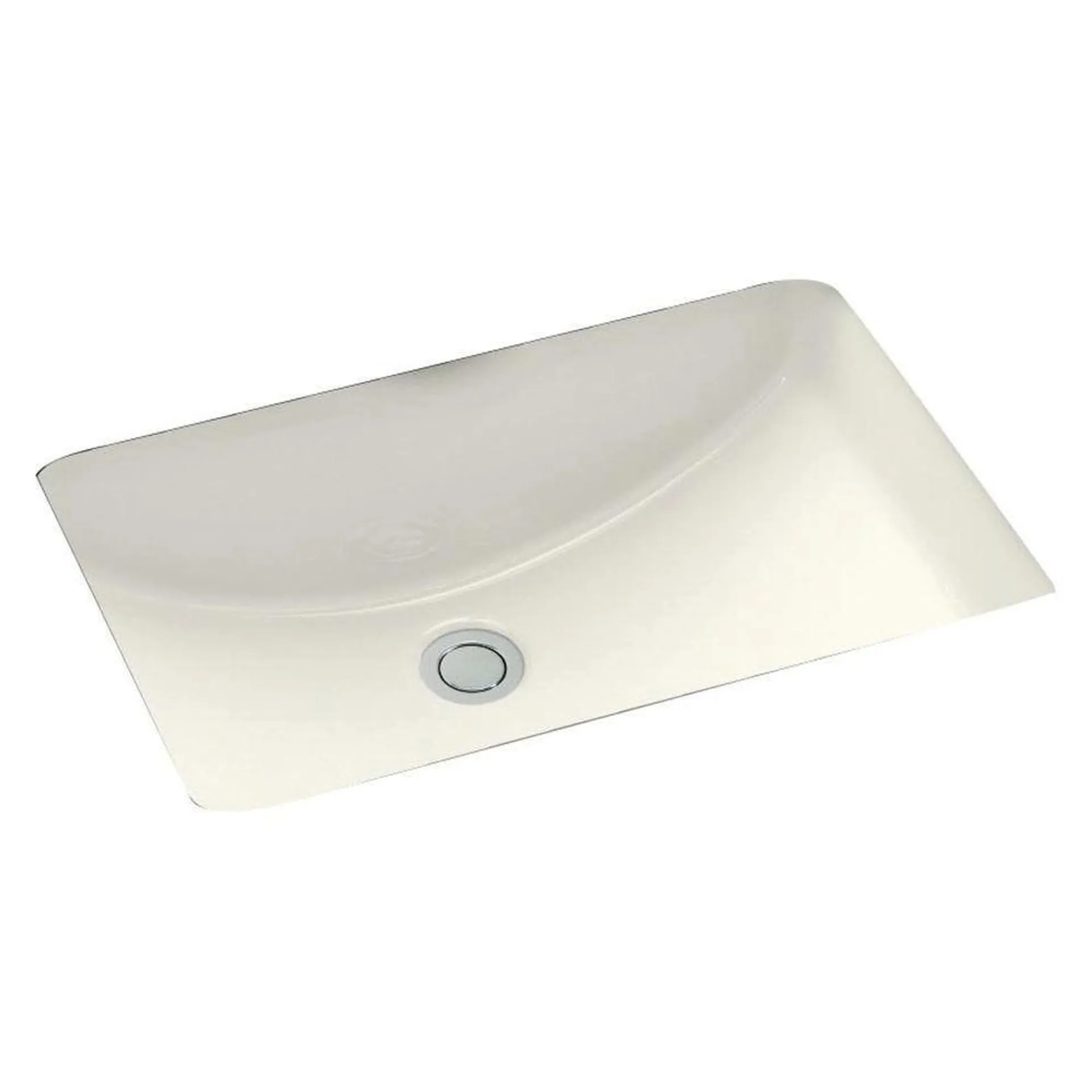 18 1/4-inch W x 13 1/2-inch D Rectangular Undermount Sink in Biscuit