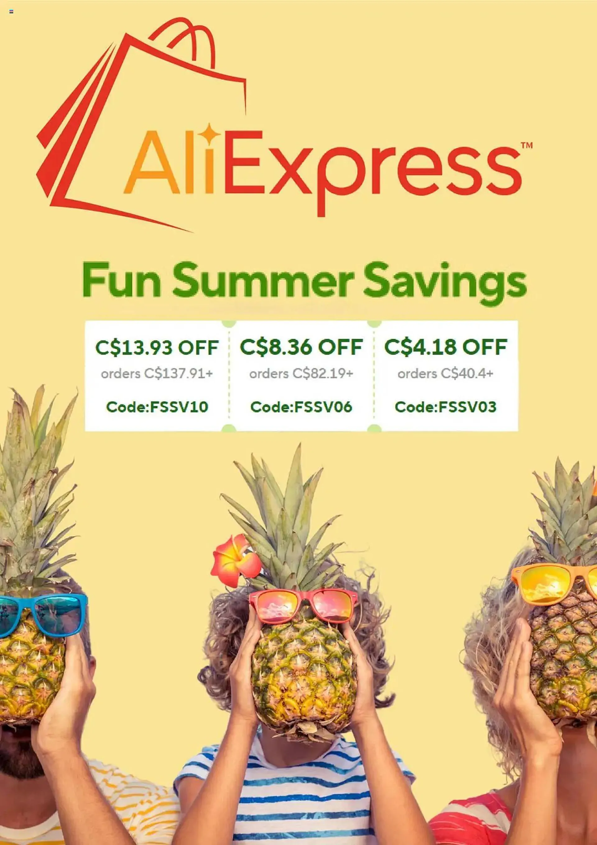 Aliexpress flyer from July 7 to July 29 2025 - flyer page 1