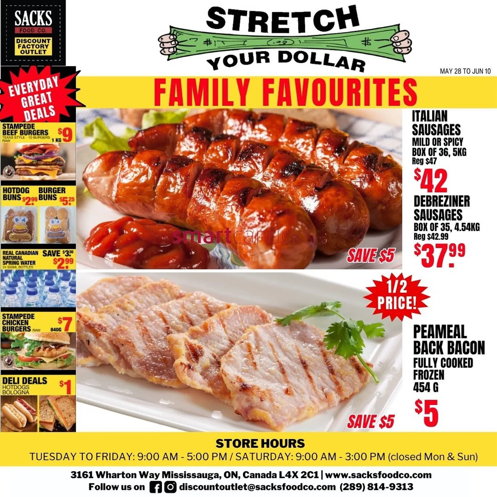 Sacks Food Co. flyer from May 28 to June 10 2025 - flyer page 1