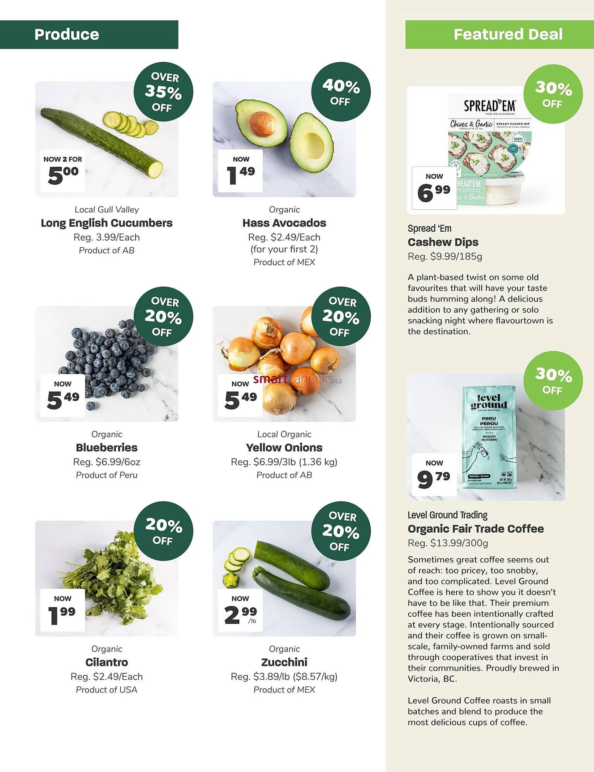 Blush Lane Organics flyer from March 31 to April 6 2024 - flyer page 2