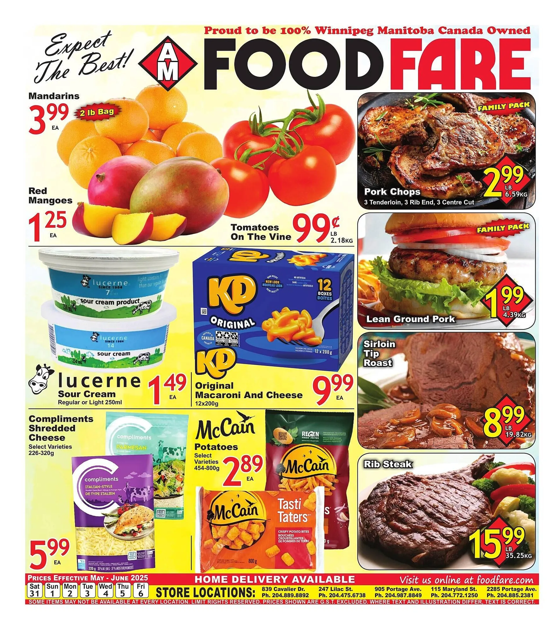 Food Fare flyer from May 30 to June 5 2025 - flyer page 1