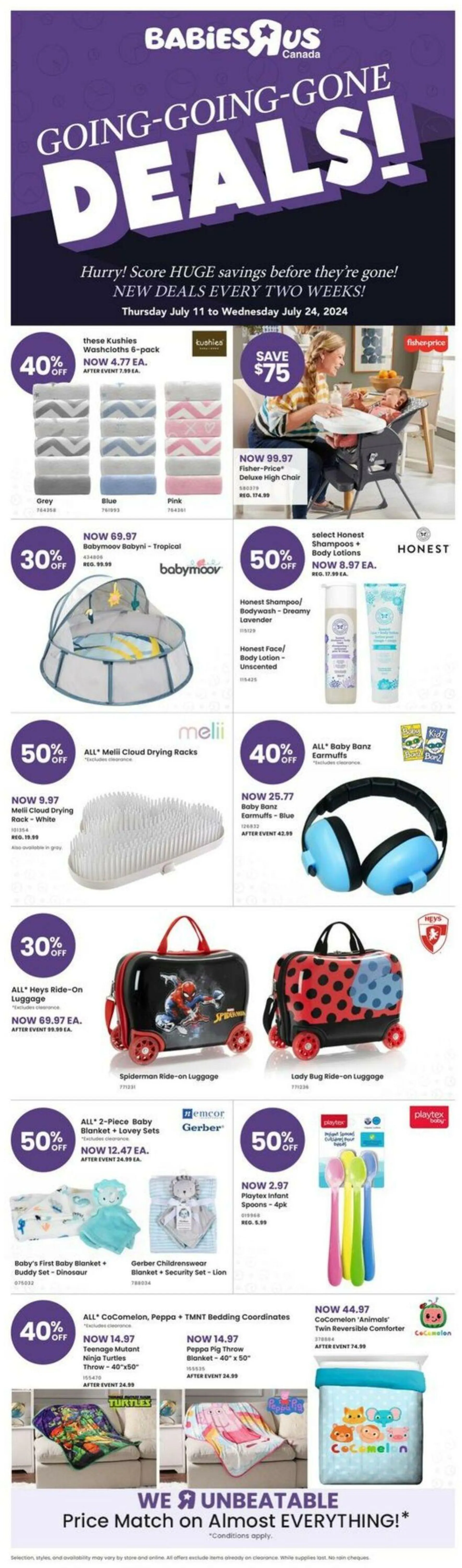 BabiesRUs Current flyer - 1