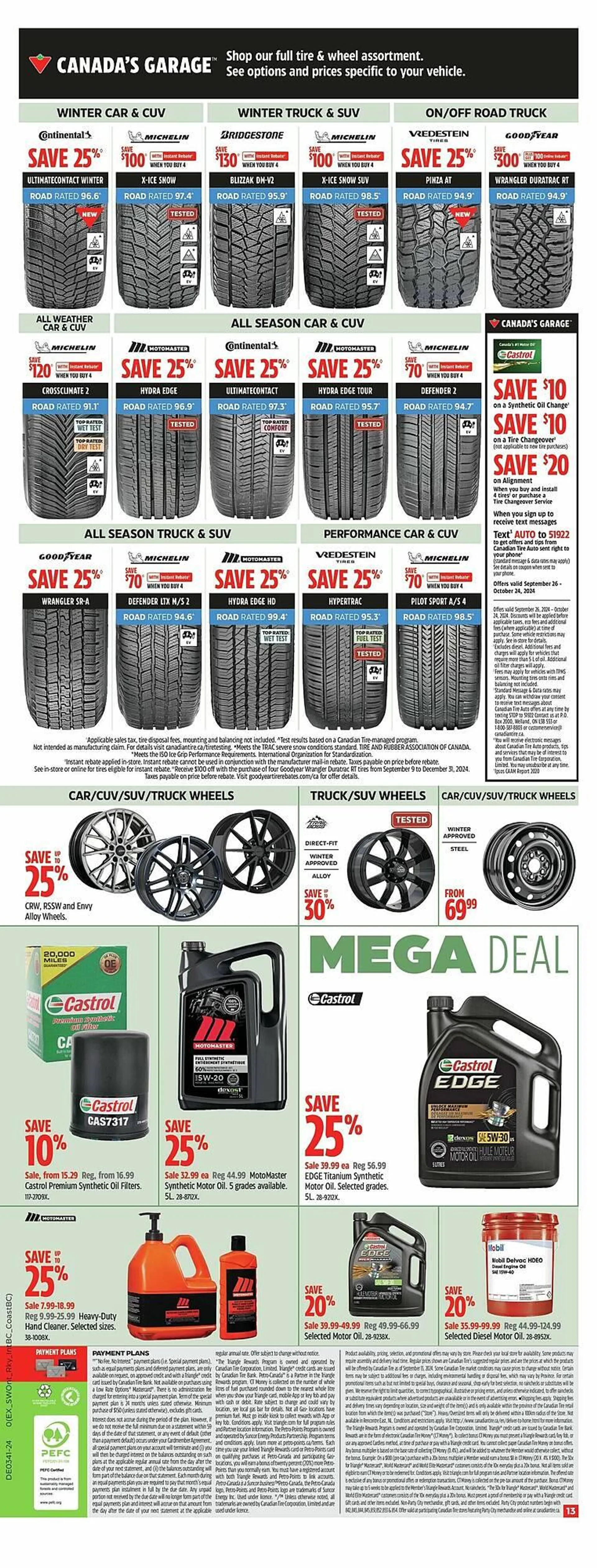 Canadian Tire flyer from October 3 to November 7 2024 - flyer page 20