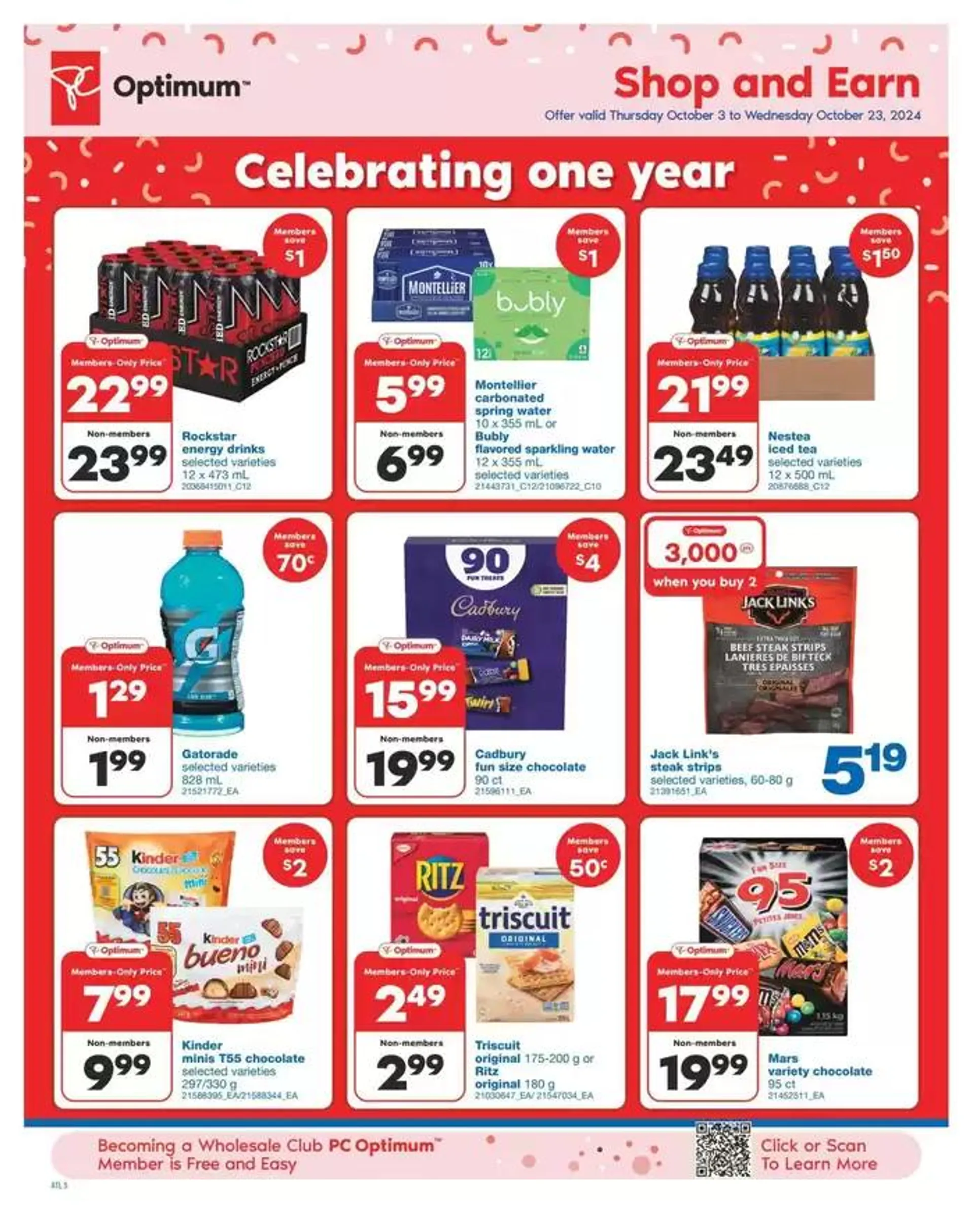 Wholesale Club Weekly ad from October 3 to October 23 2024 - flyer page 6