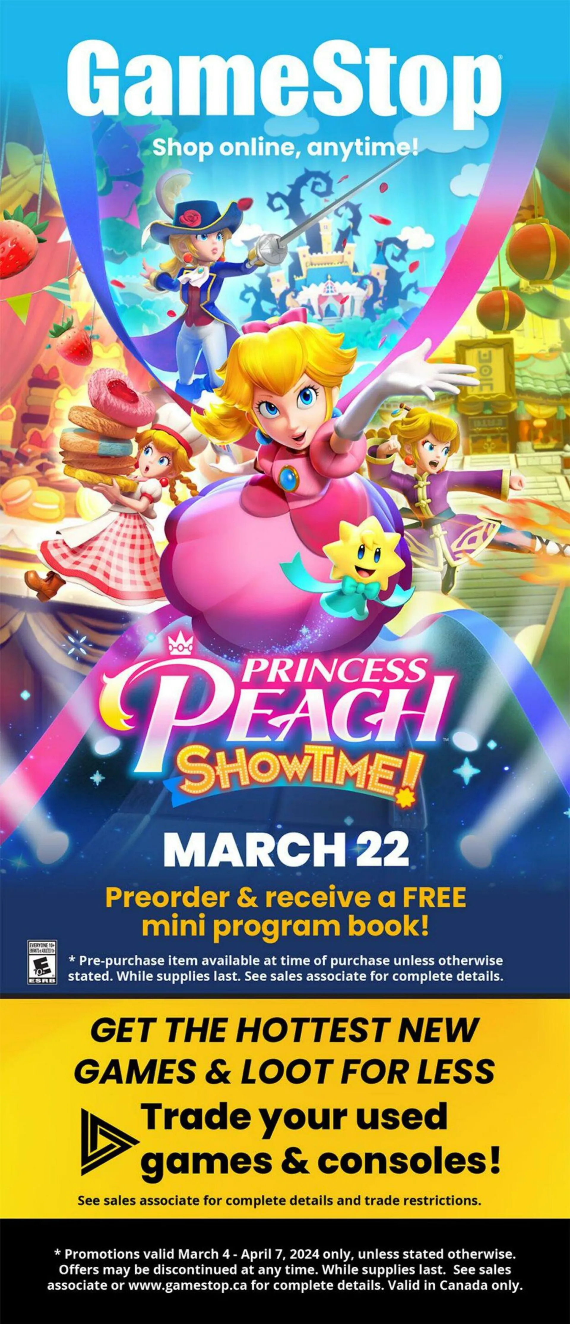 EB Games Current flyer from March 4 to April 7 2024 - flyer page 1