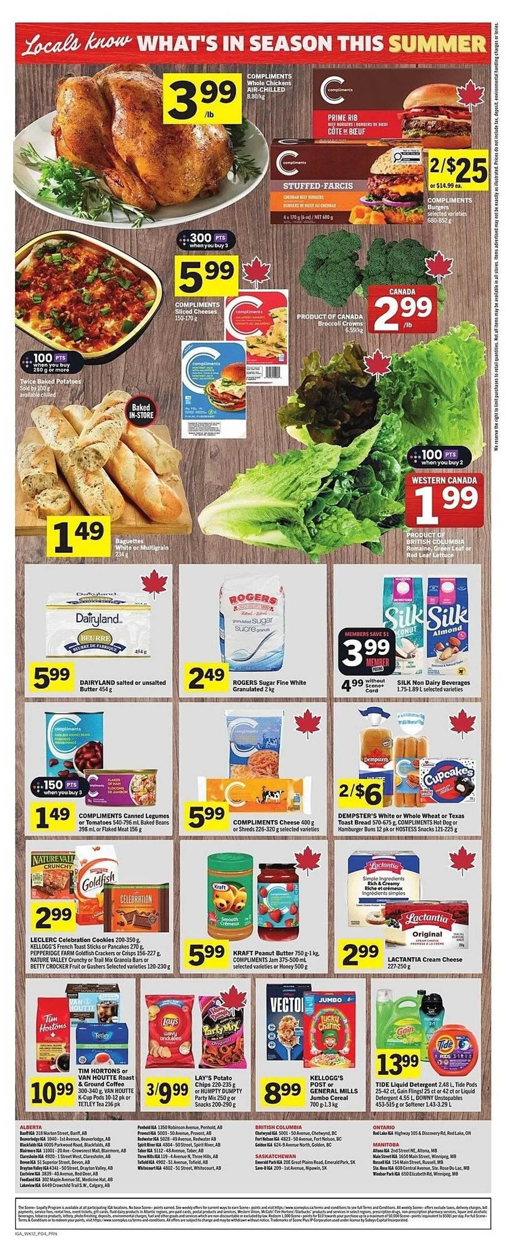 IGA flyer from July 17 to July 30 2025 - flyer page 2