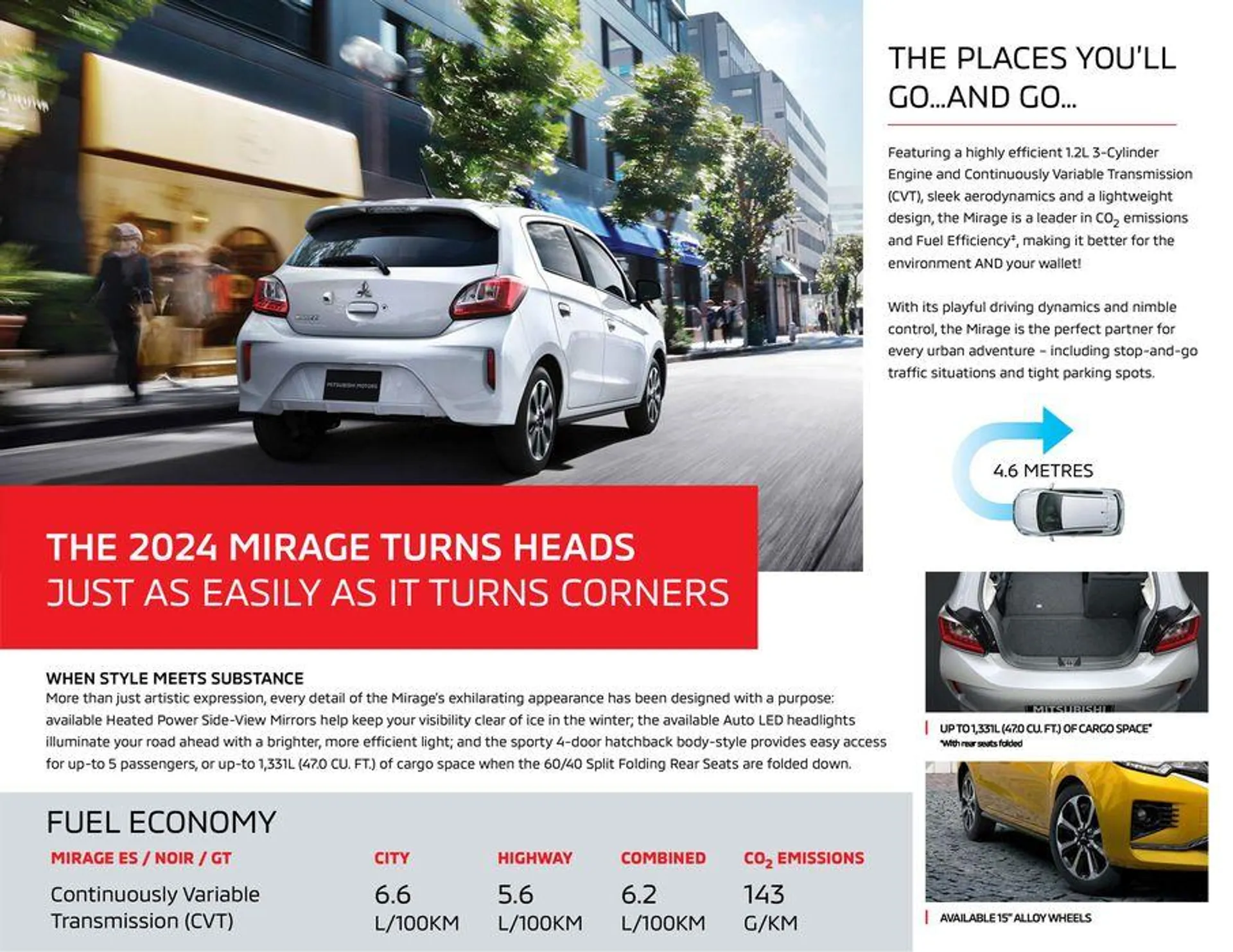 Mitsubishi Mirage Brochure from October 31 to December 31 2024 - flyer page 2