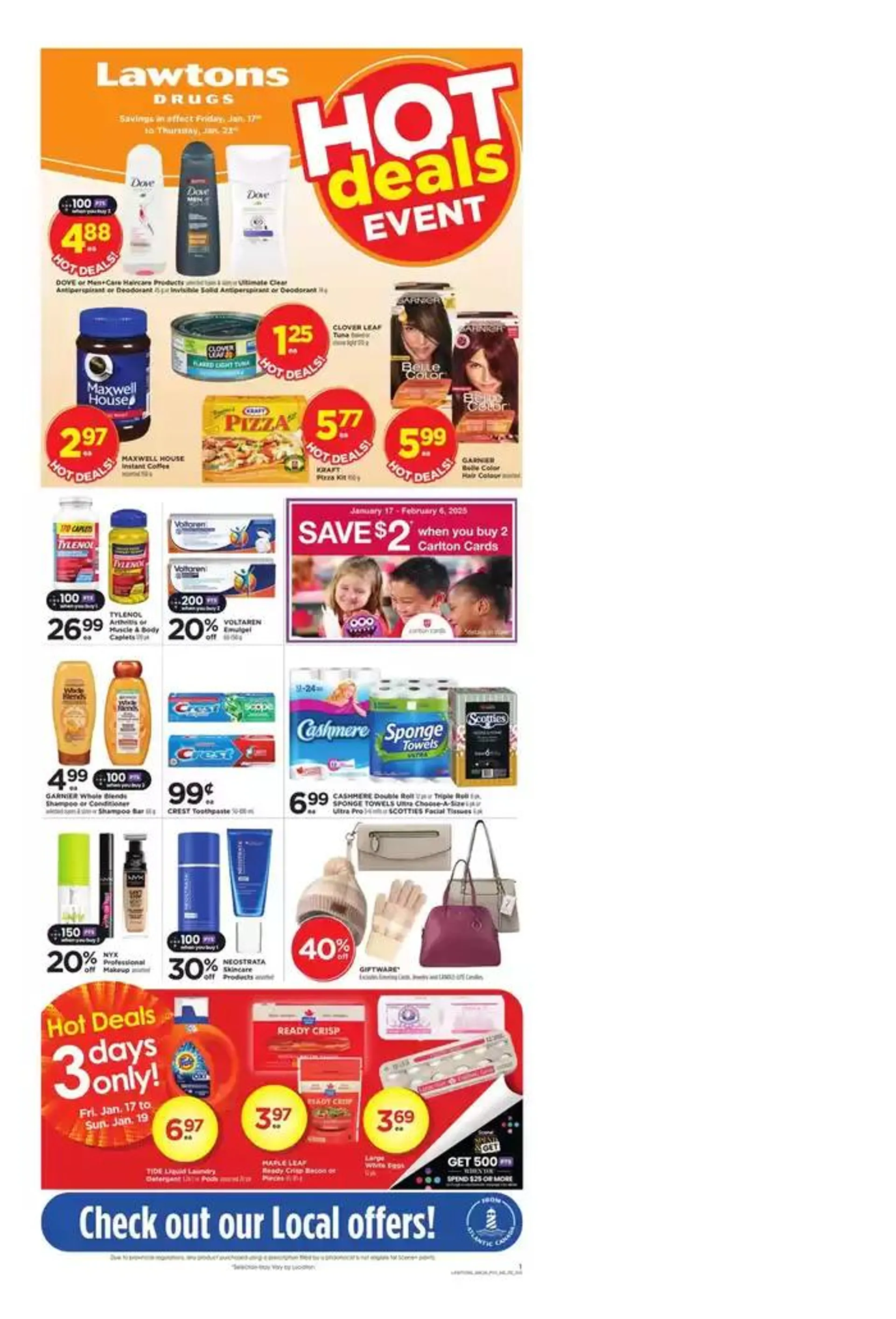 Exclusive deals and bargains - 1