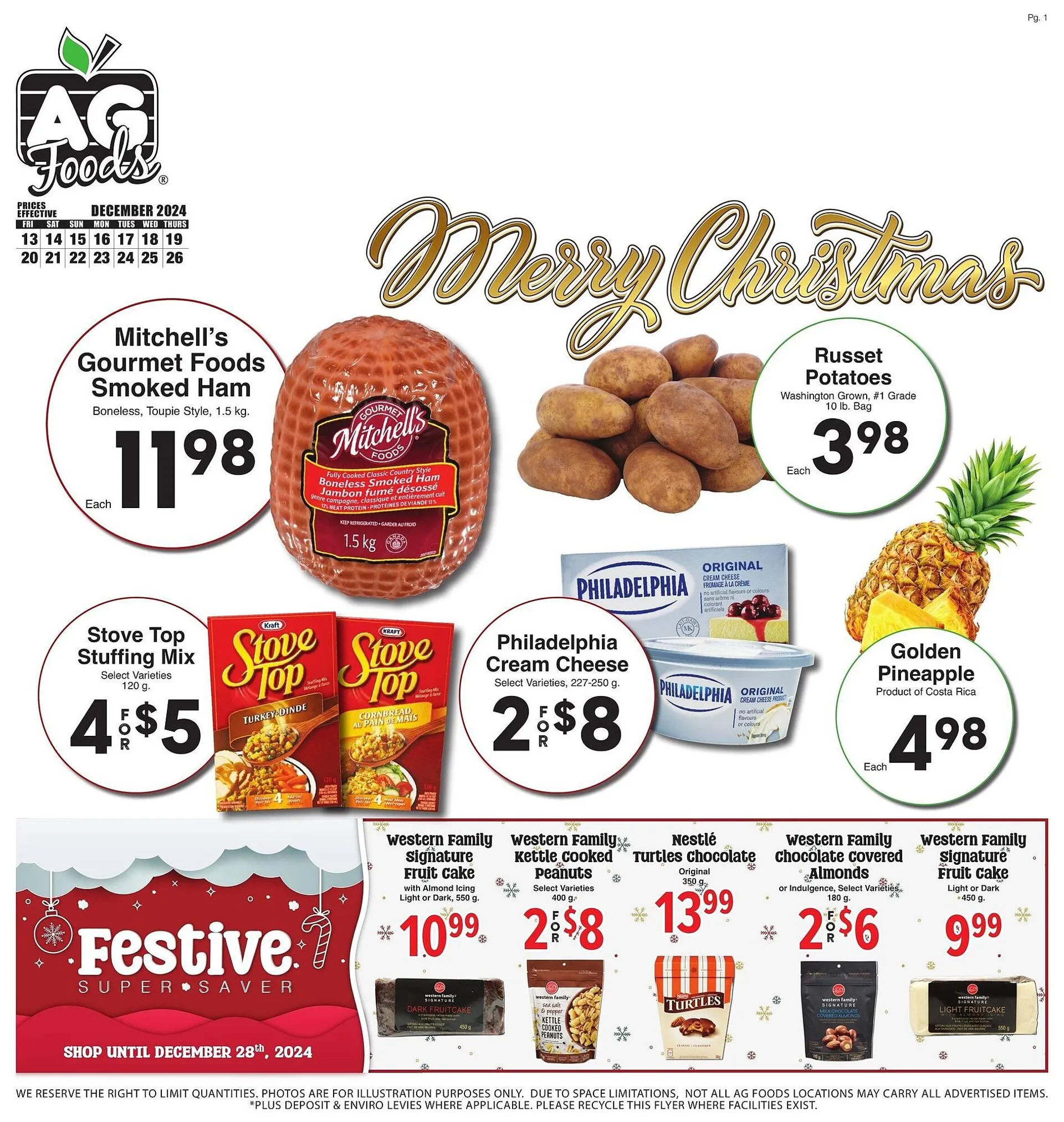 AG Foods flyer - 1