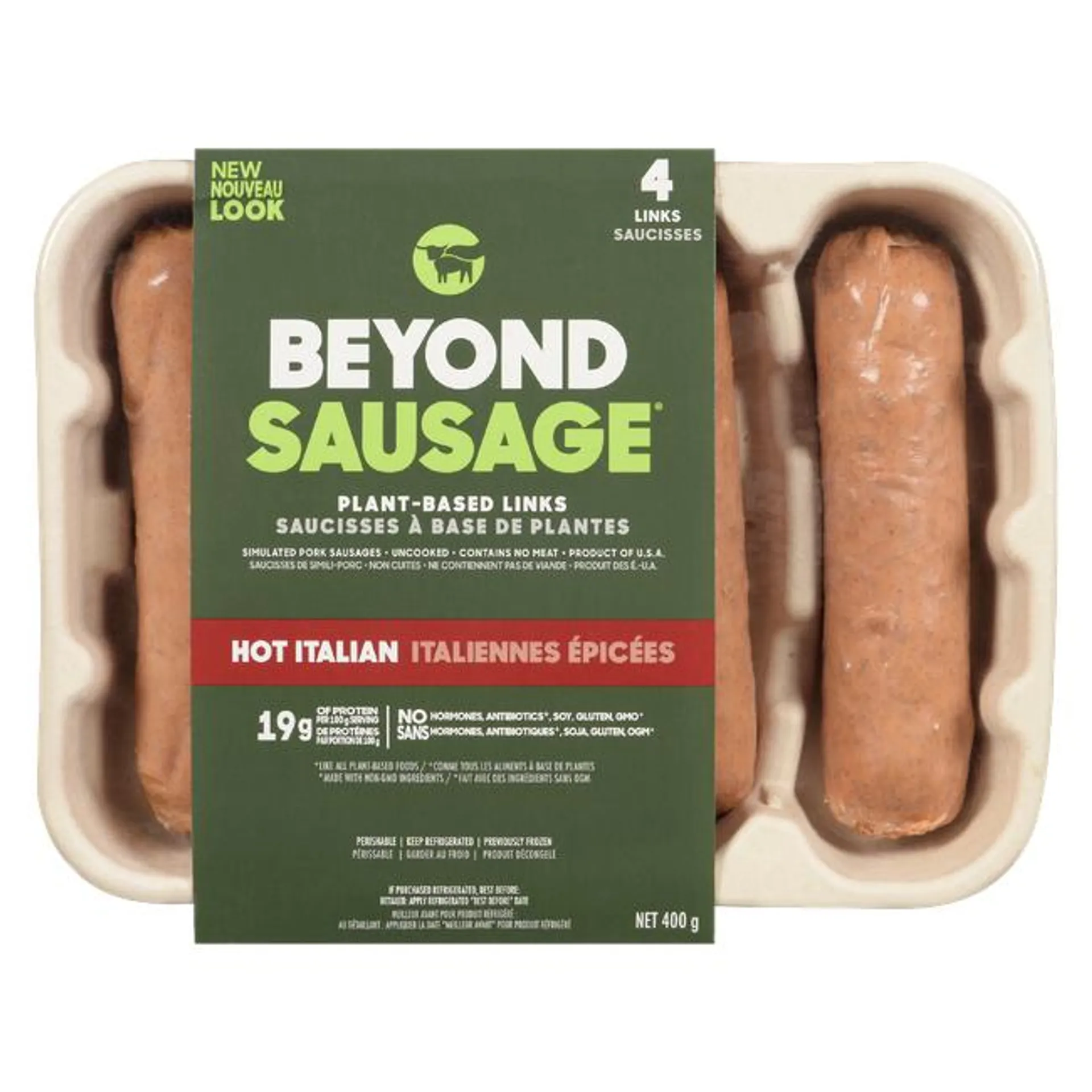 Beyond Sausage - Hot Italian Plant-Based Links