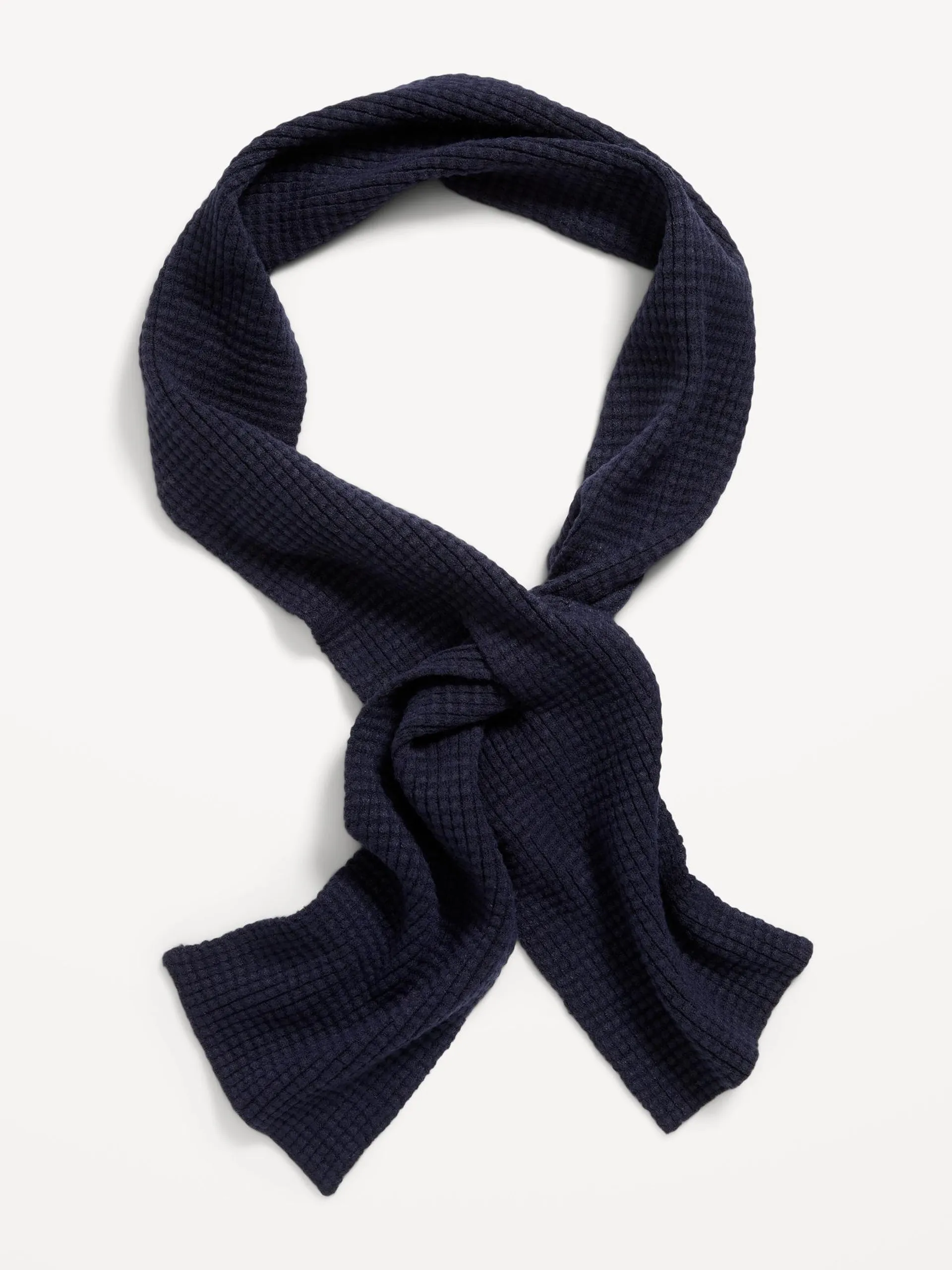 Gender-Neutral Thermal-Knit Scarf for Kids