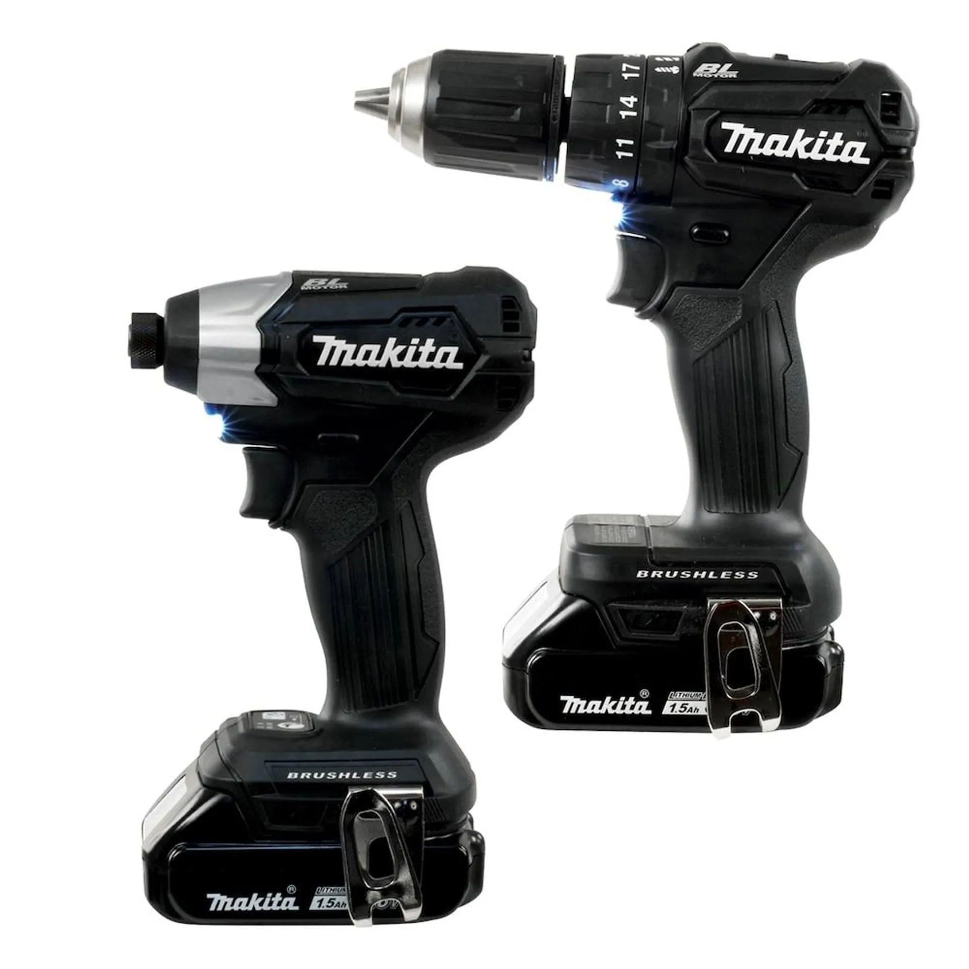 Brushless 18V Li-Ion Sub-Compact Hammer Drill and Driver Combo Kit (2-Piece)