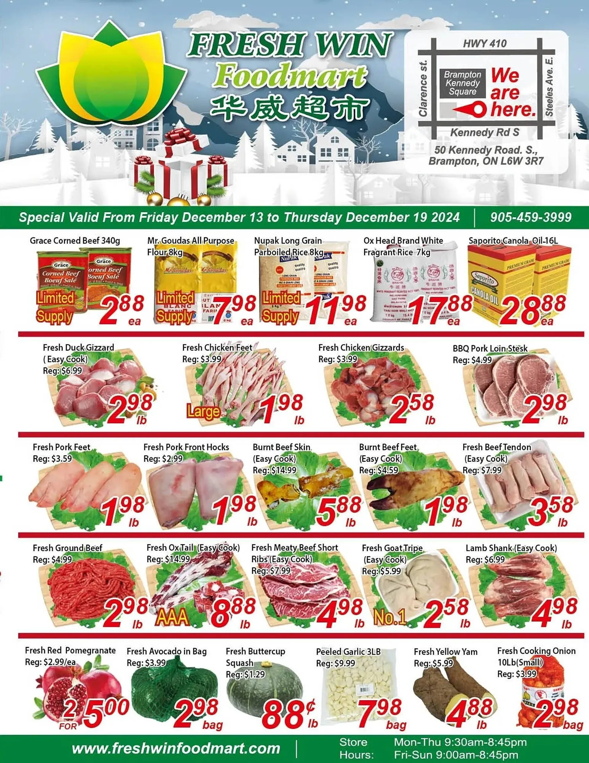 Fresh Win Foodmart flyer - 1