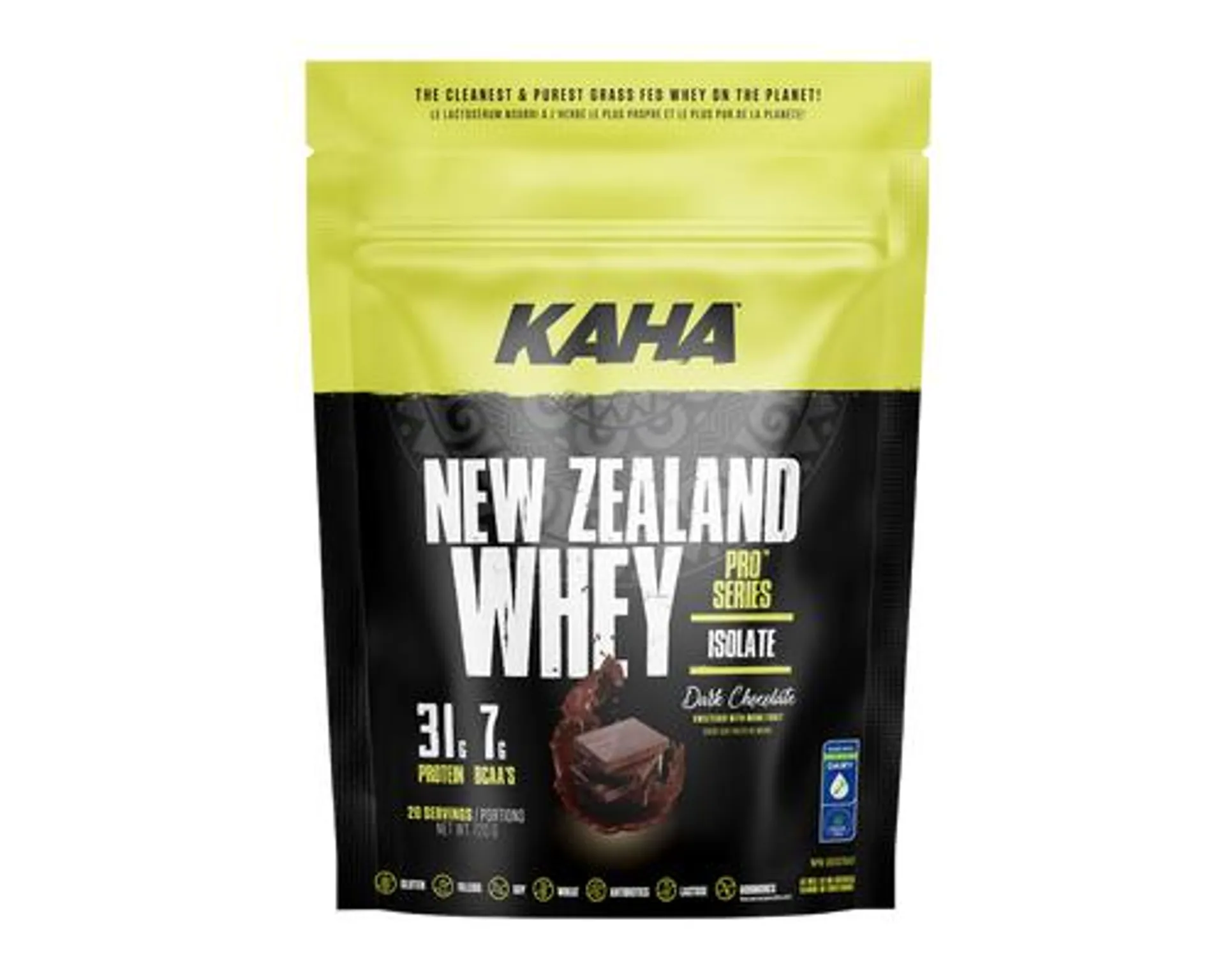 Kaha Nutrition New Zealand Whey Isolate Dark Chocolate 720g (Formerly Known As Ergogenics)