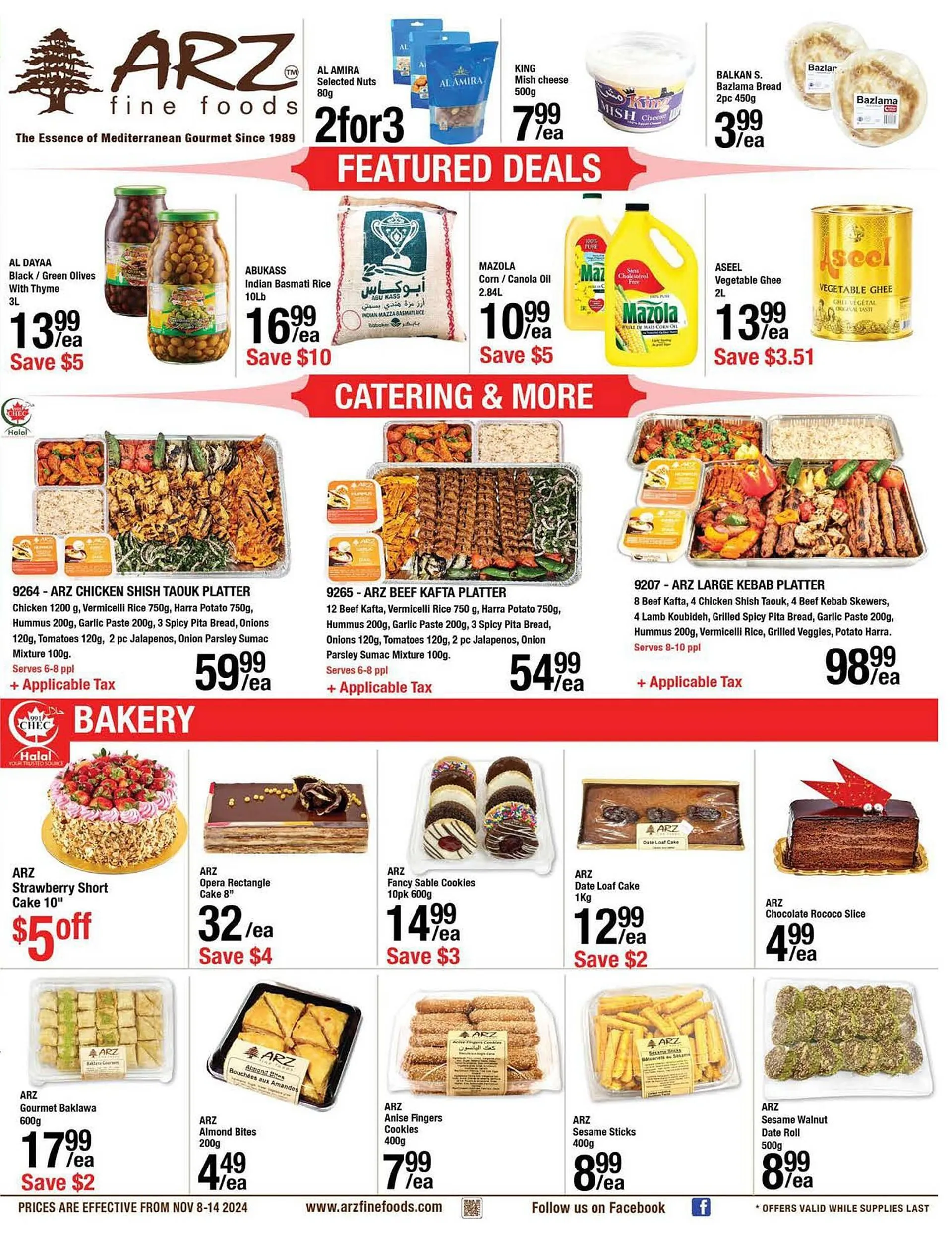 Arz Fine Foods flyer - 1