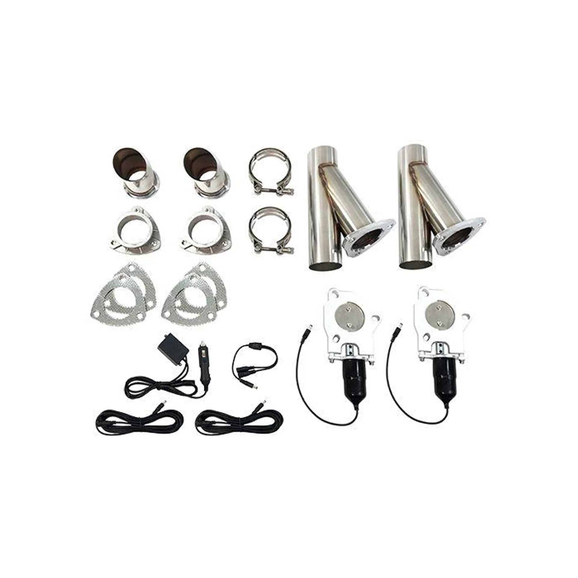 Bous Remote Electric Exhaust Cutout Kits 3"