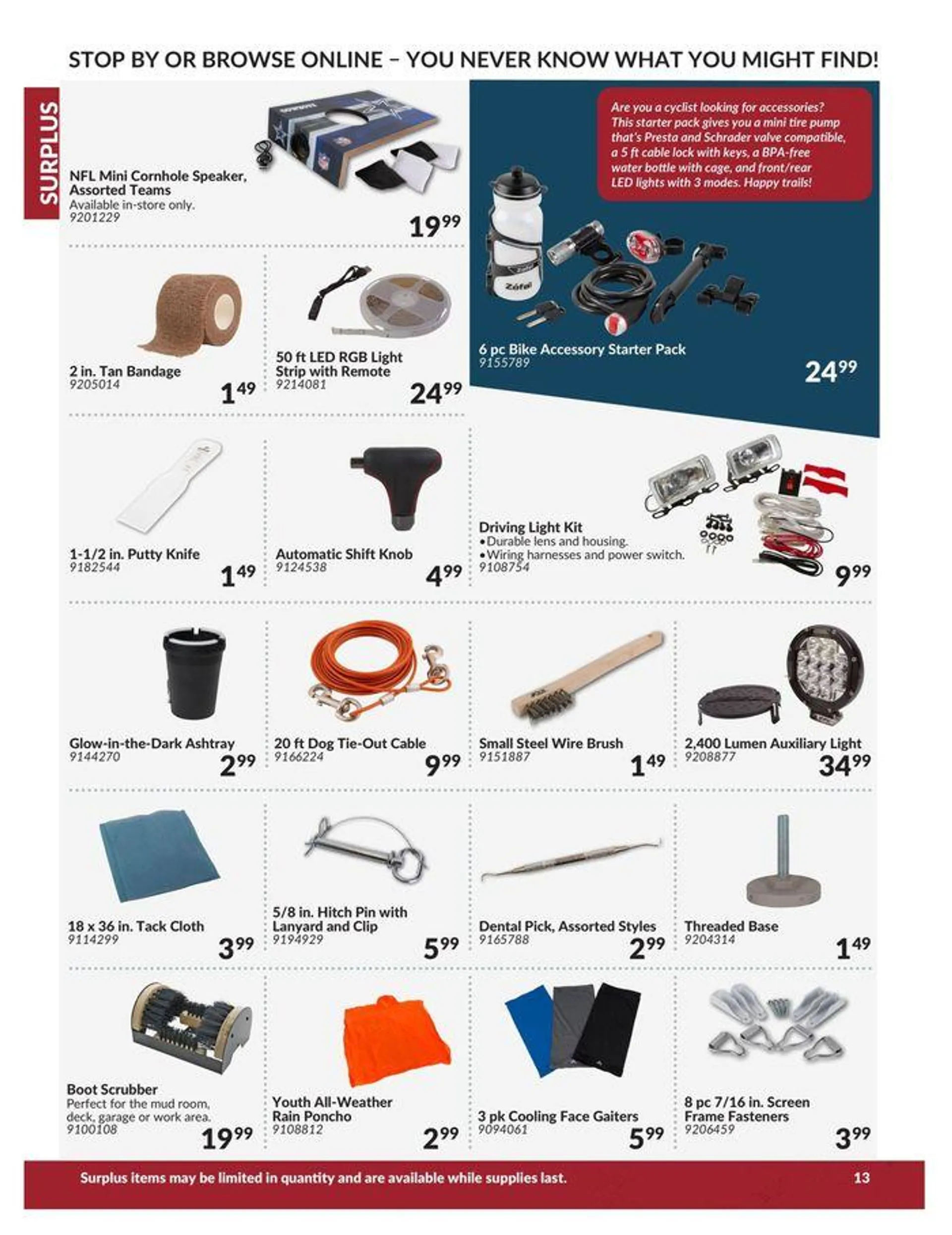 Surplus Catalogue from April 23 to April 22 2025 - flyer page 13