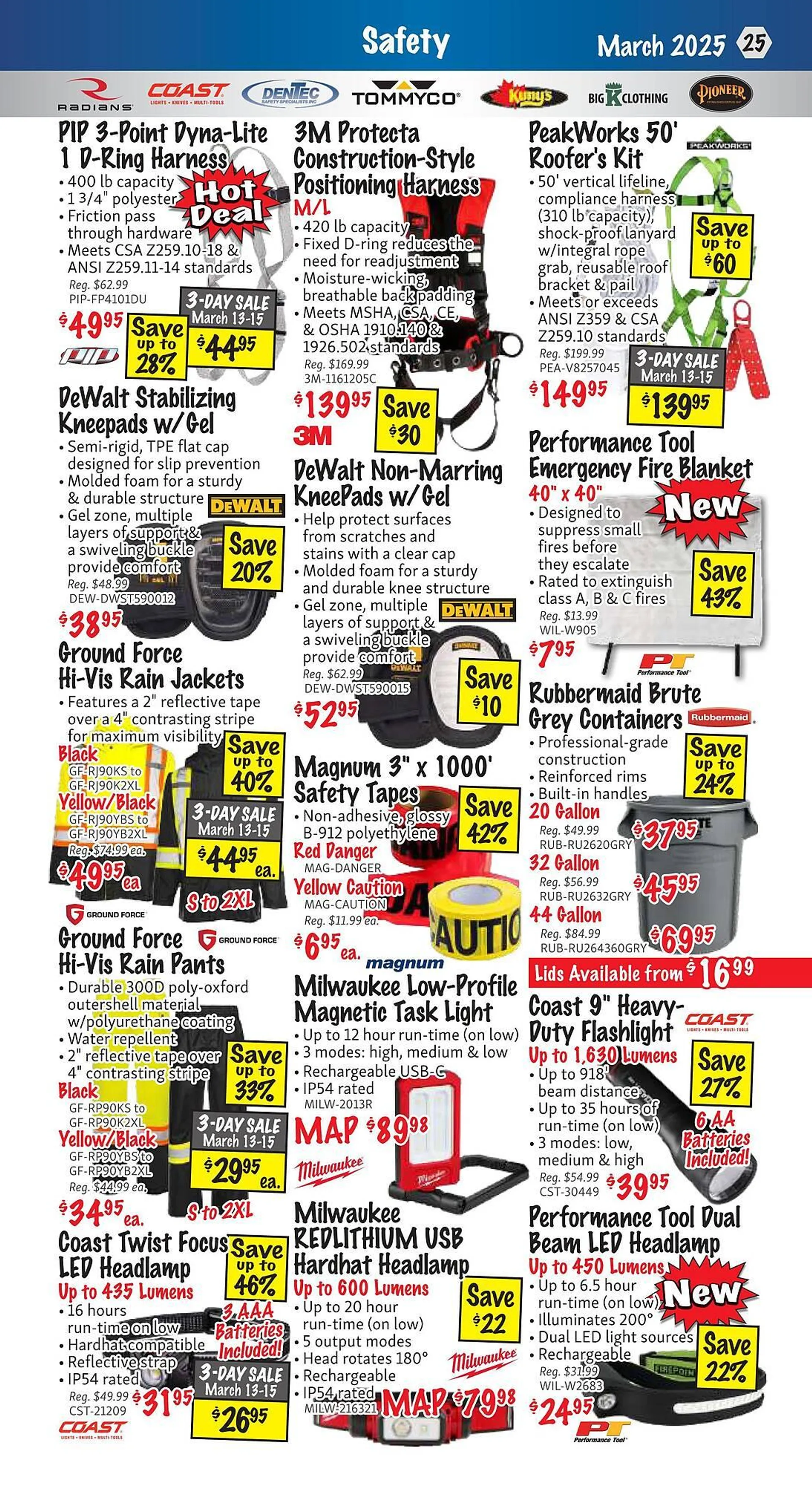 KMS Tools flyer from March 1 to March 31 2025 - flyer page 25