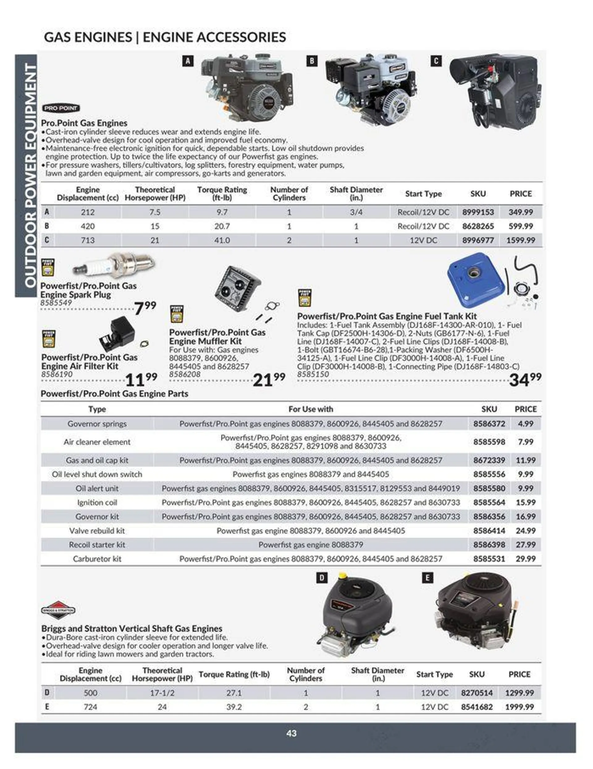 OUTDOOR POWER EQUIPMENT from April 23 to April 22 2025 - flyer page 43