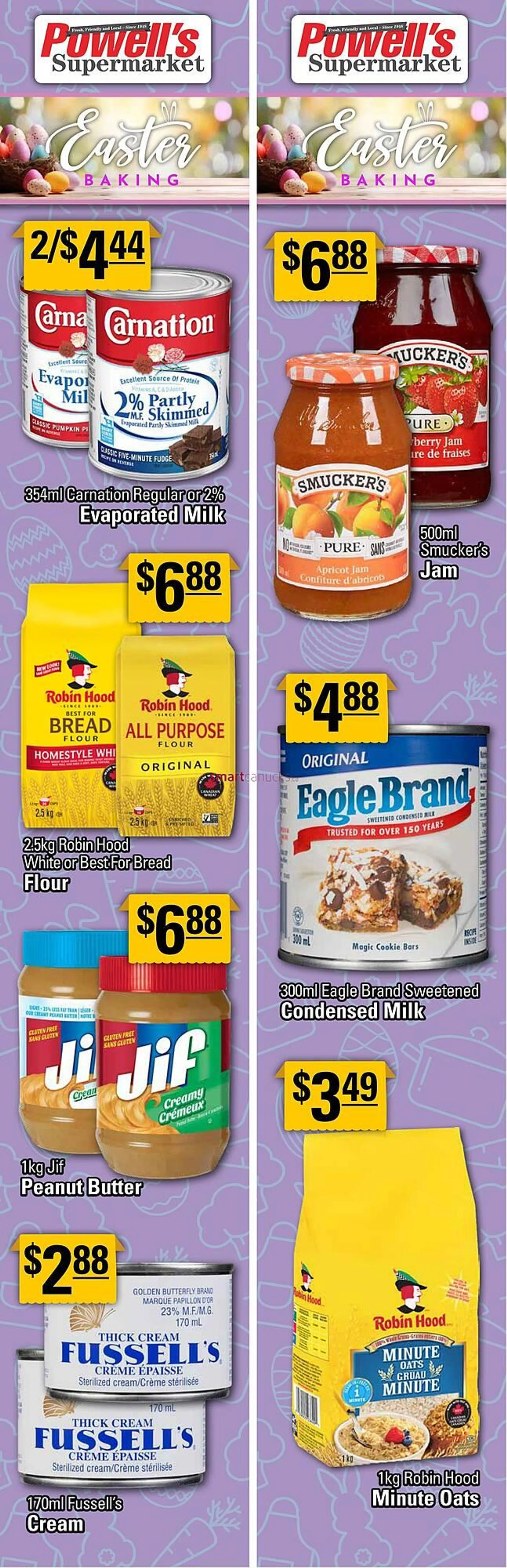 Powells Supermarket flyer - 1