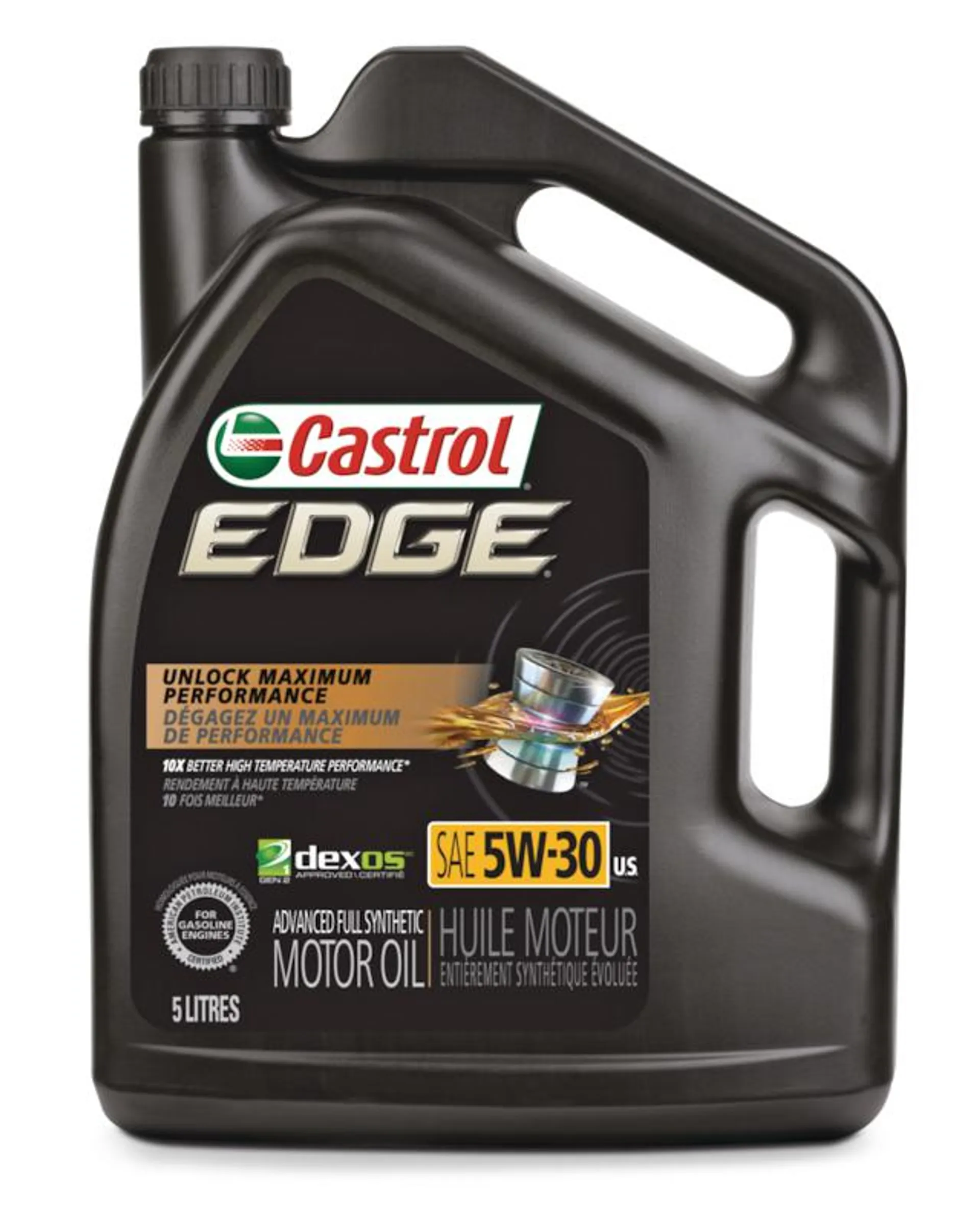 Castrol EDGE 5W30 Synthetic Engine/Motor Oil, 5-L