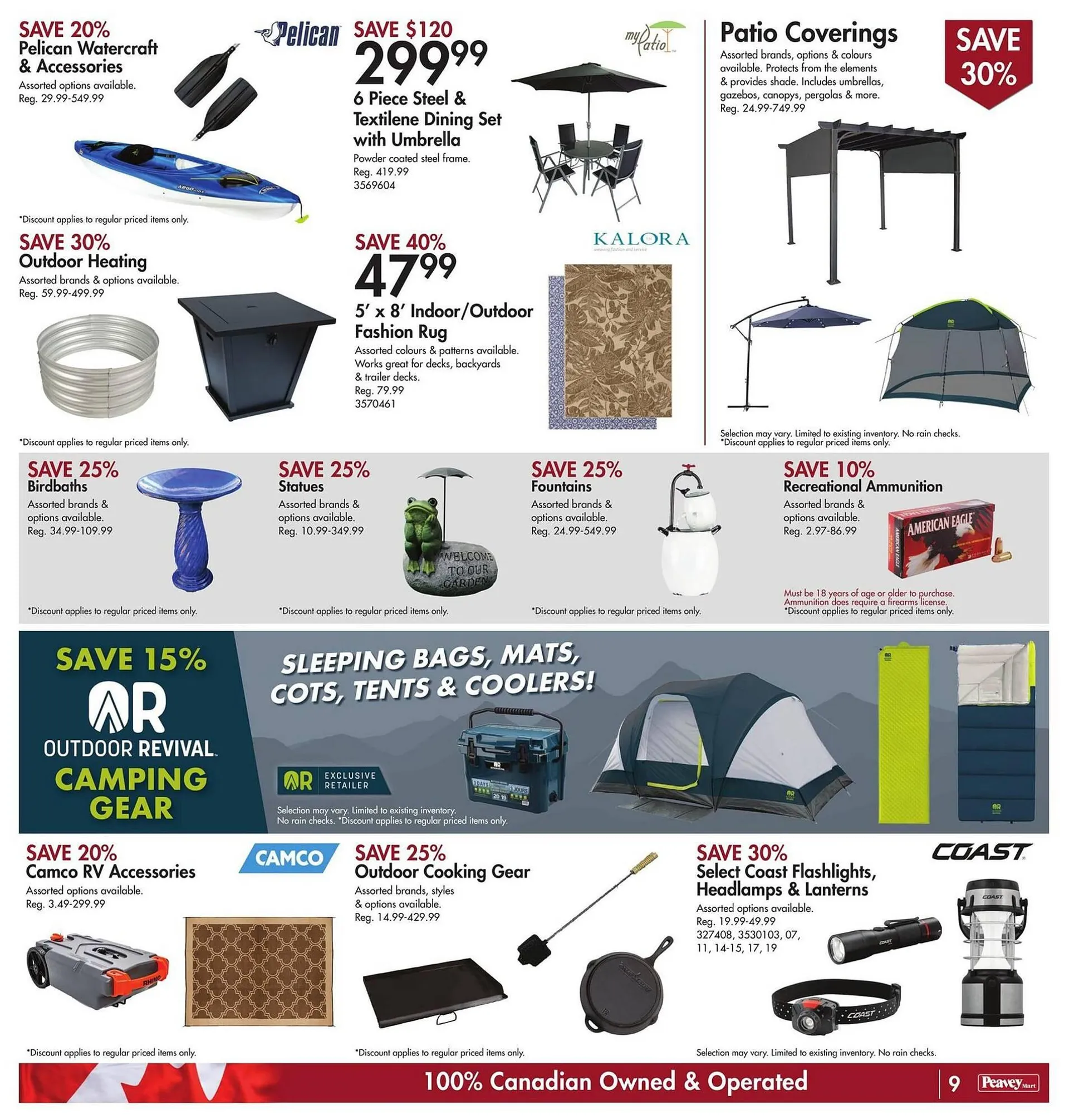 Peavey Mart flyer from July 1 to July 31 2024 - flyer page 14