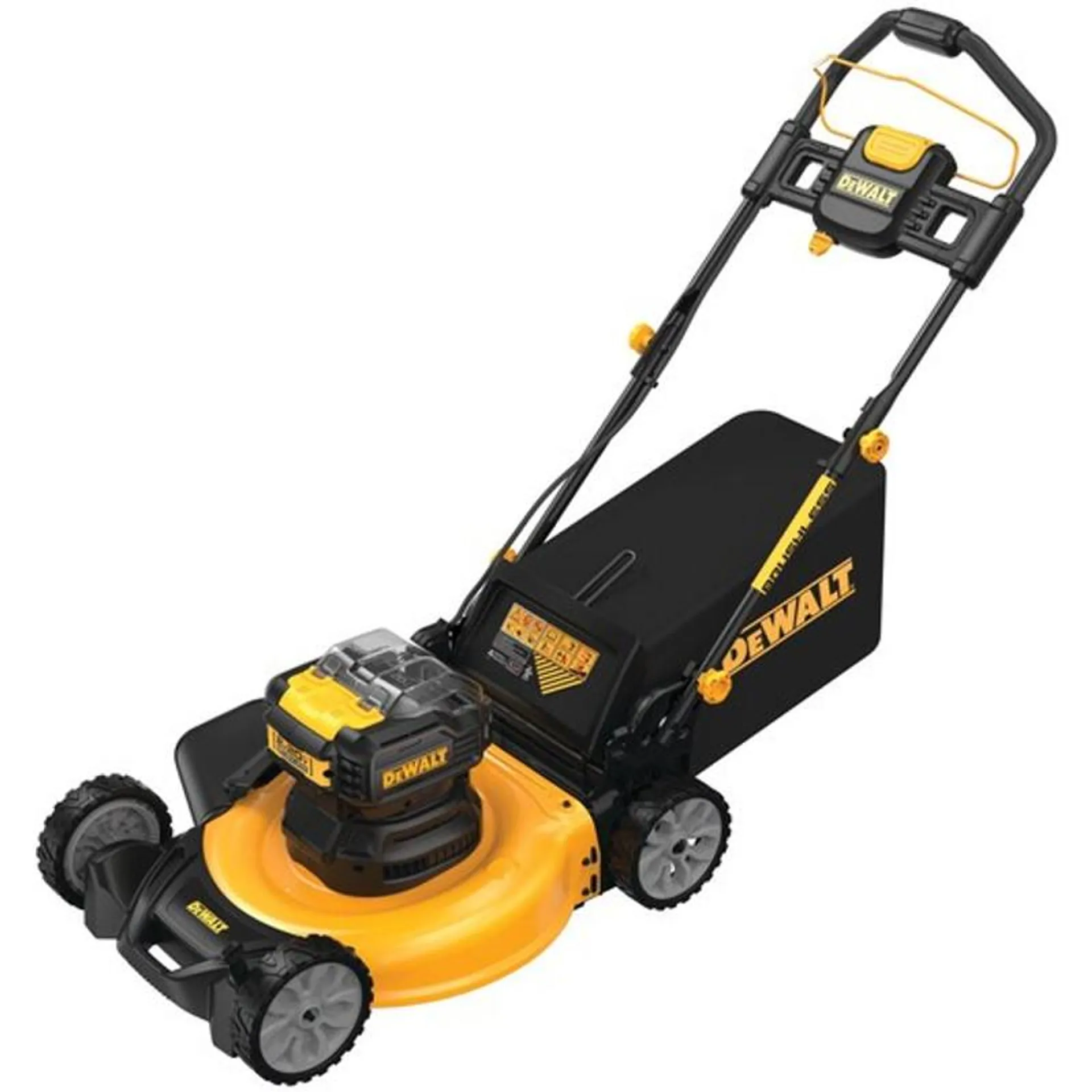 DEWALT 21 1/2IN. LAWN MOWER W/2 BATTERIES