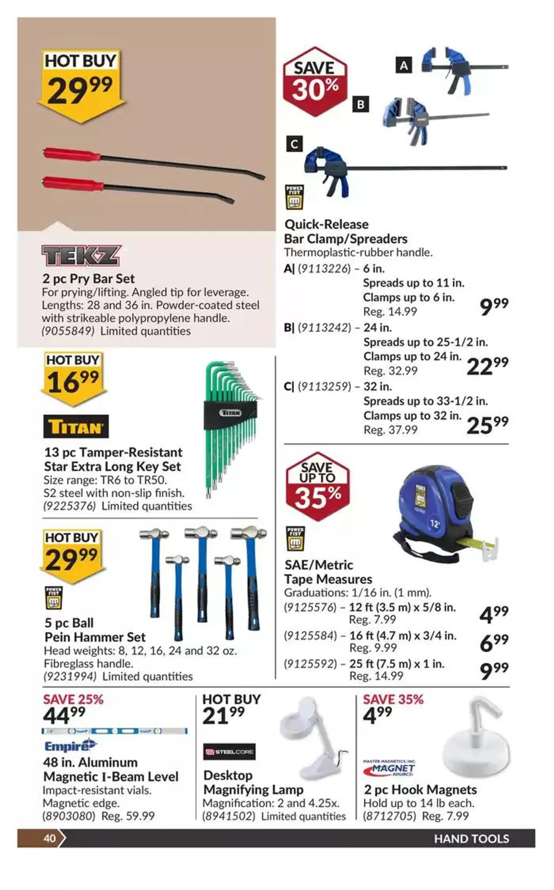 Current bargains and offers from December 31 to January 12 2025 - flyer page 44