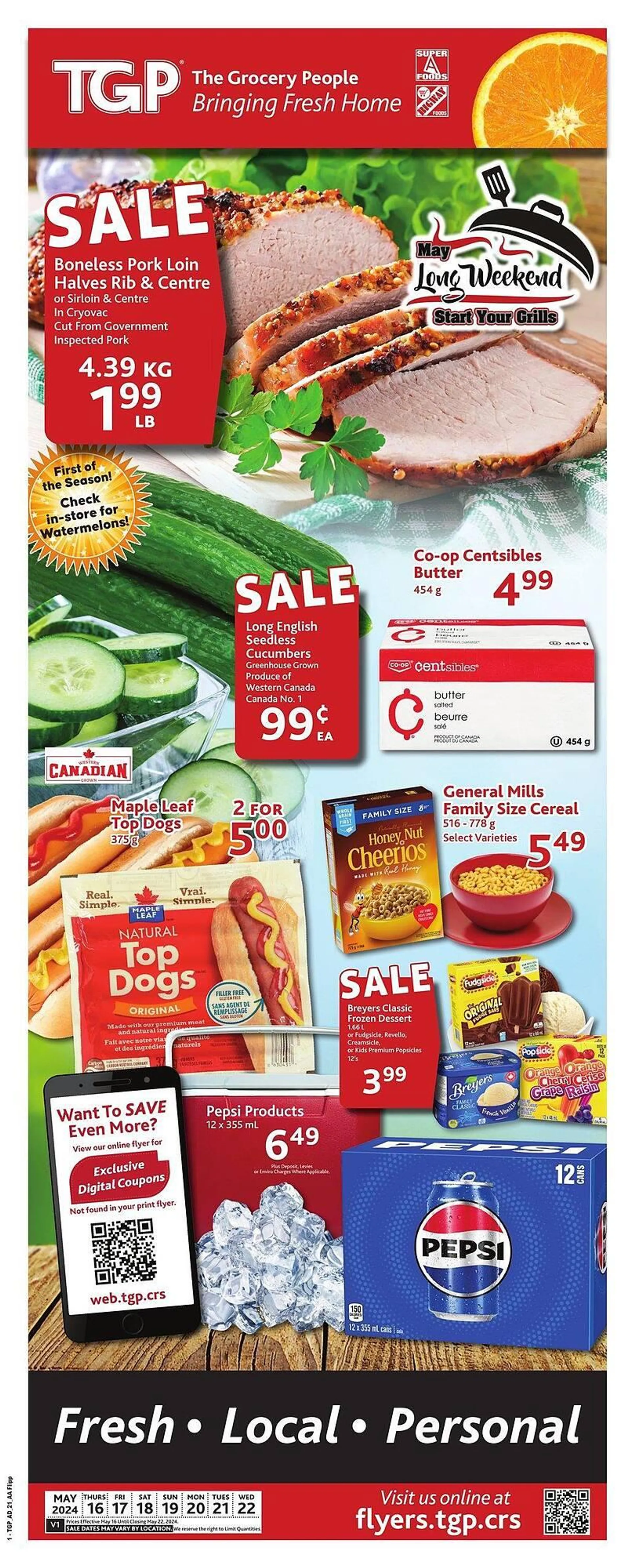 TGP The Grocery People flyer - 1