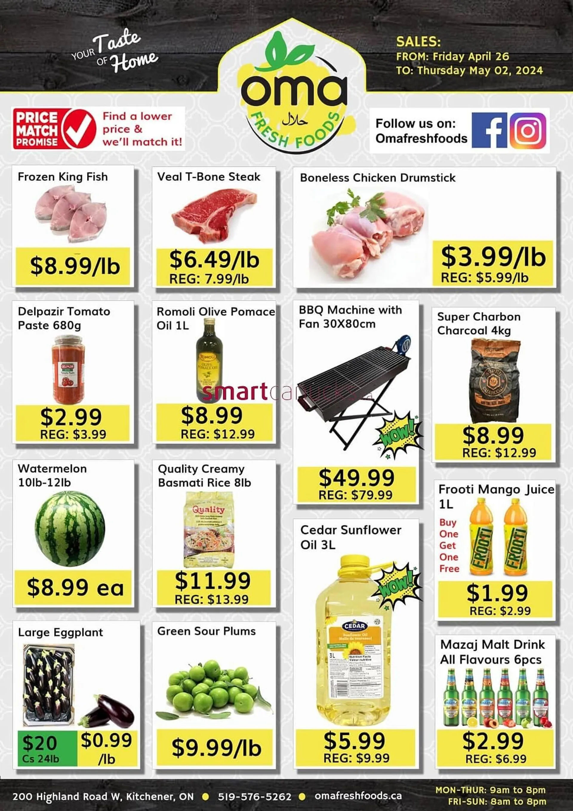 Oma Fresh Foods flyer - 1