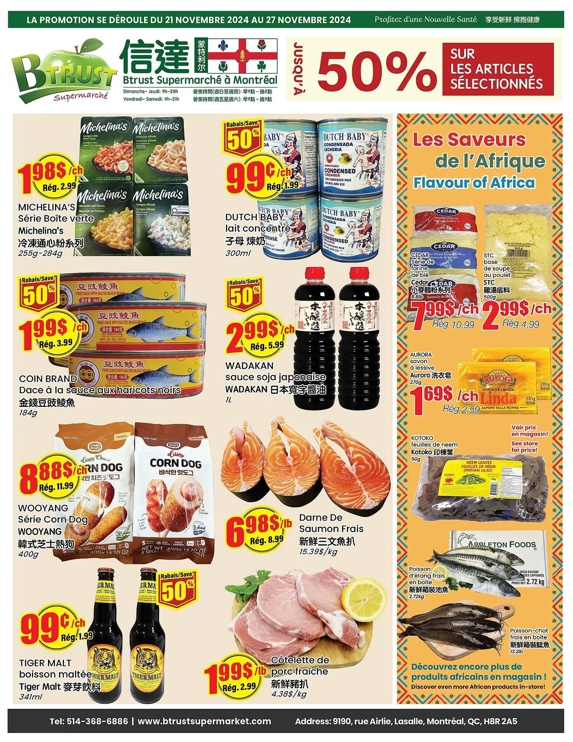 Btrust Supermarket flyer - 1