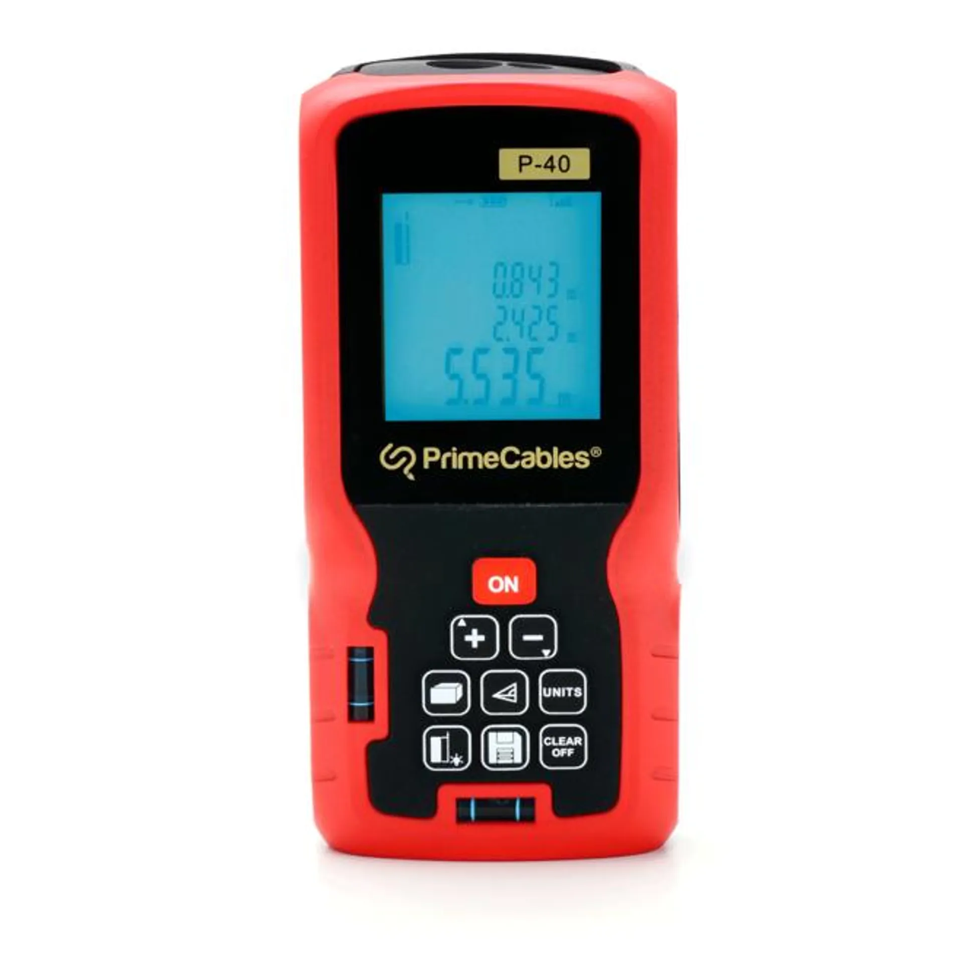 Digital Handheld Laser Distance Measure, 40 Meter (131Feet) - PrimeCables®