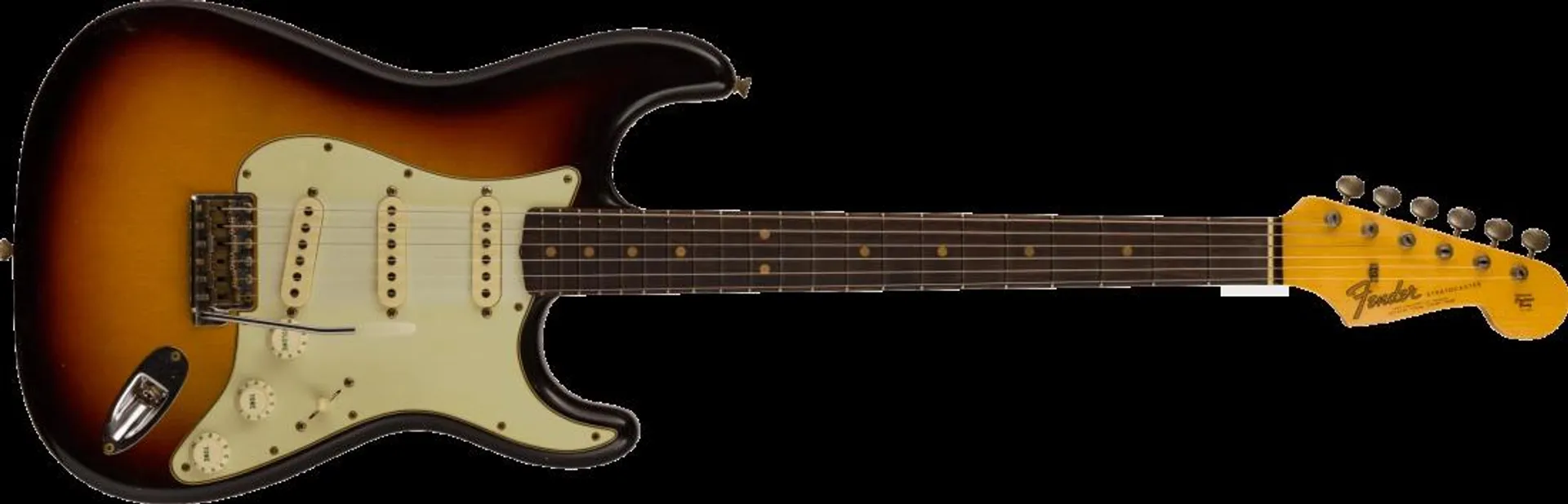 '64 Stratocaster Journeyman Relic, Rosewood Fingerboard - Target 3-Colour Sunburst