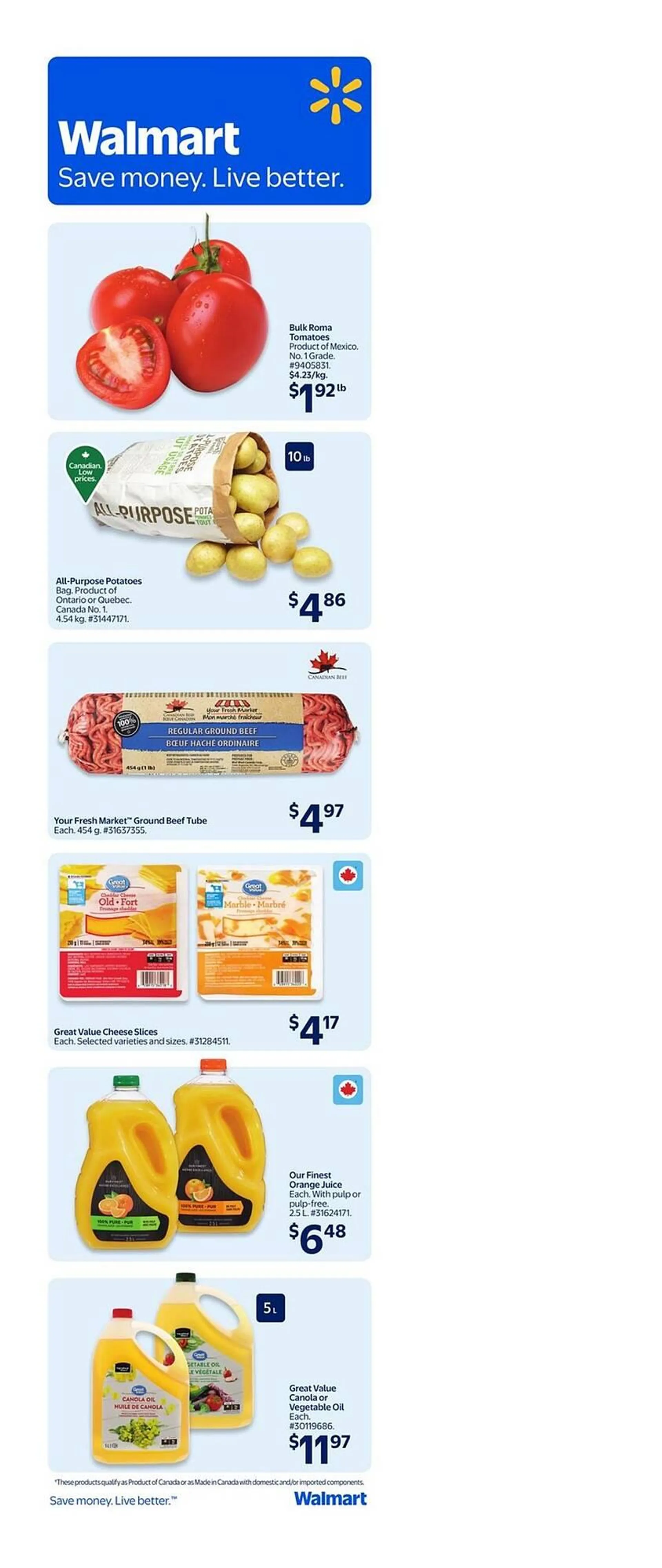 Walmart flyer from May 8 to May 14 2025 - flyer page 2