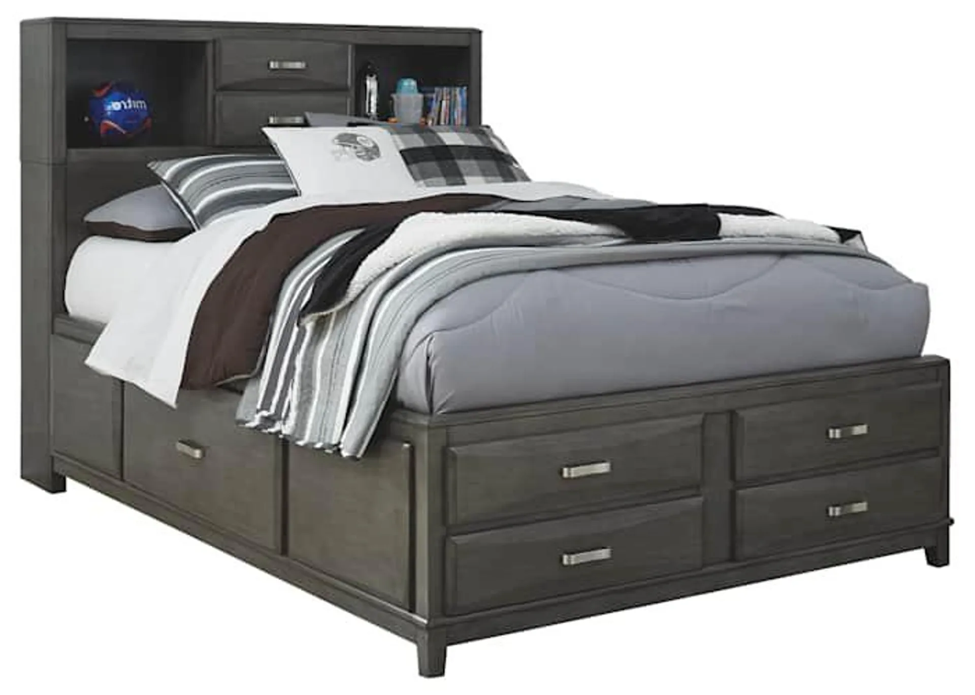 Caitbrook 3 Piece Storage Bed