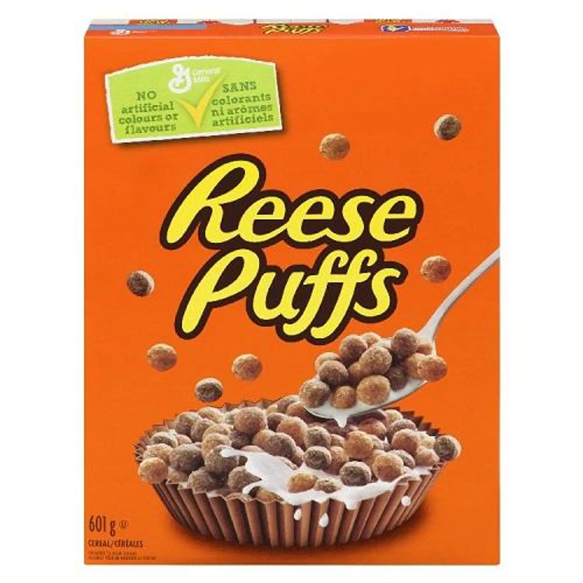 Reese Puffs Chocolate Peanut Butter Cereal, 601 g