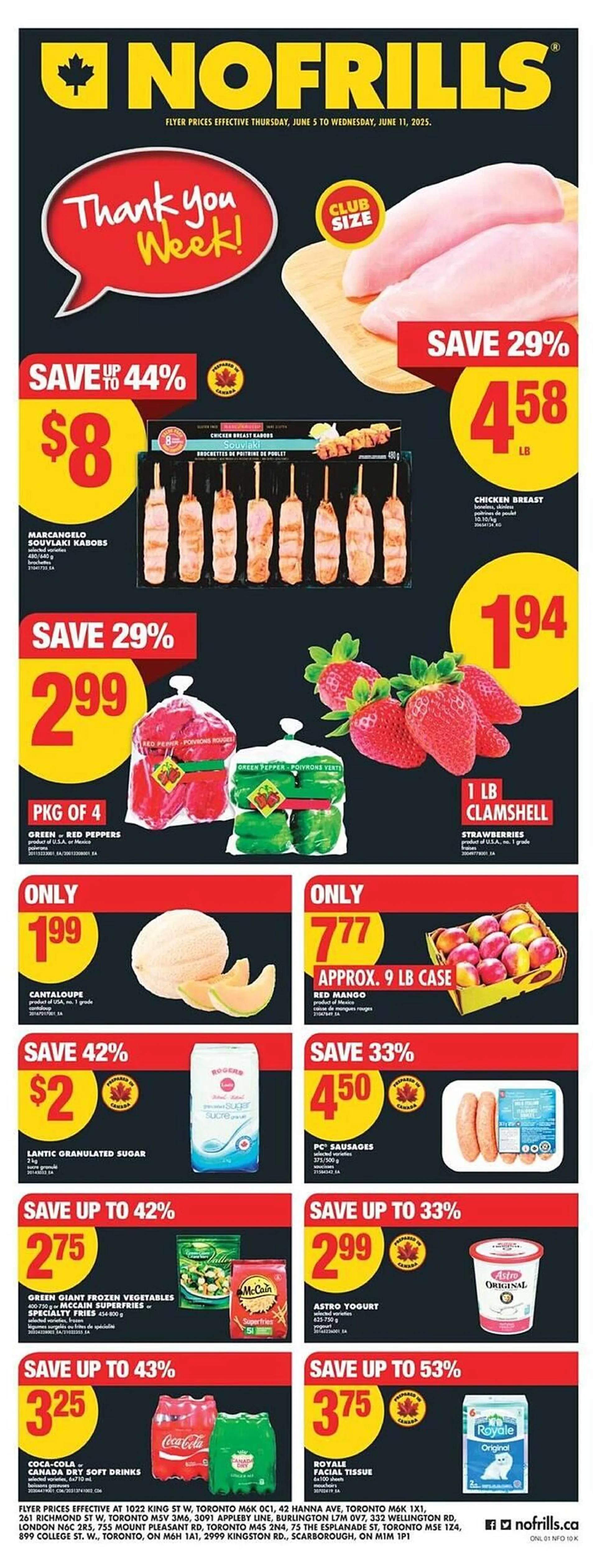 No Frills flyer from June 5 to June 12 2025 - flyer page 1