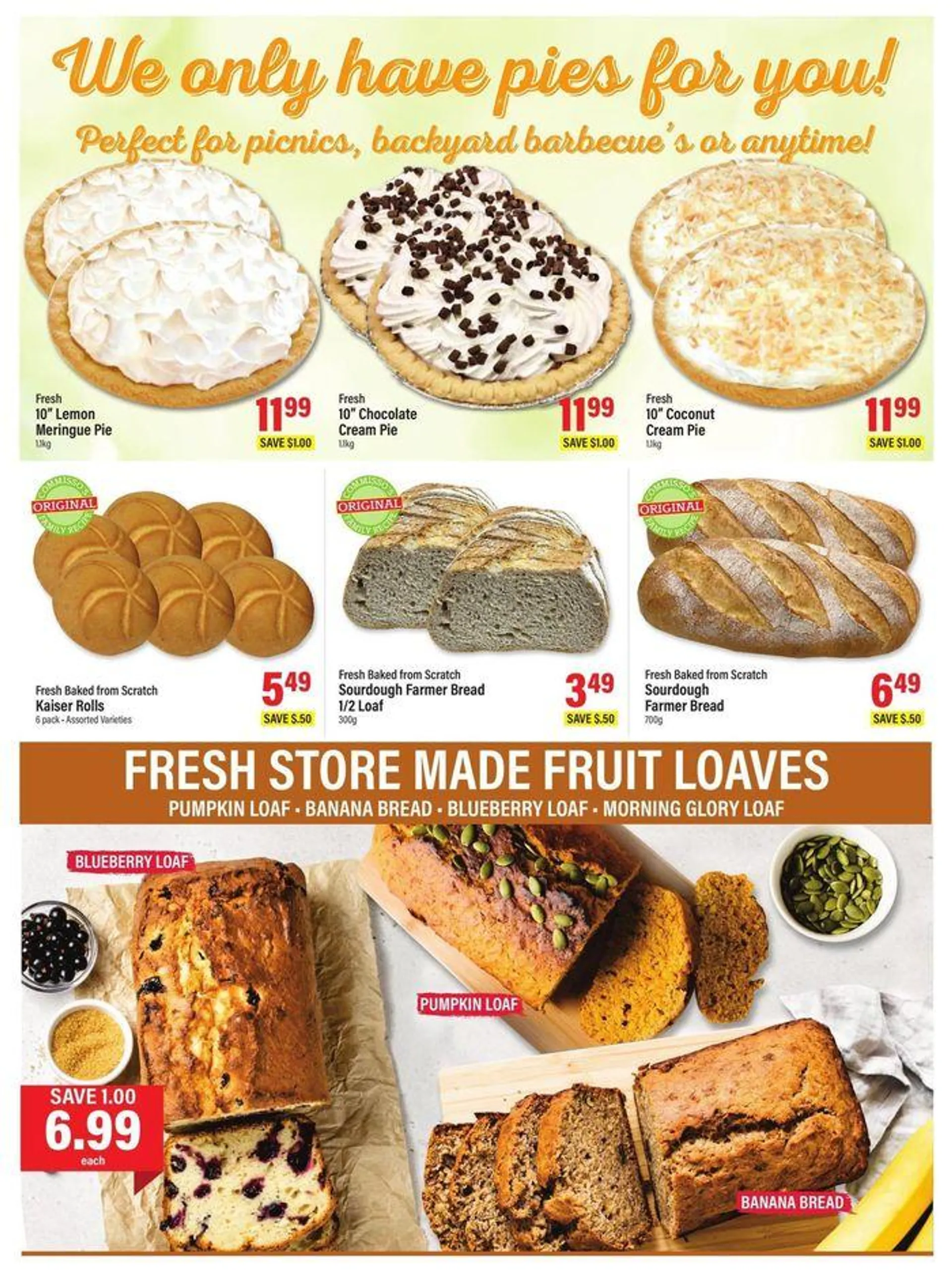 Commissos Fresh Foods weeky flyer - 7