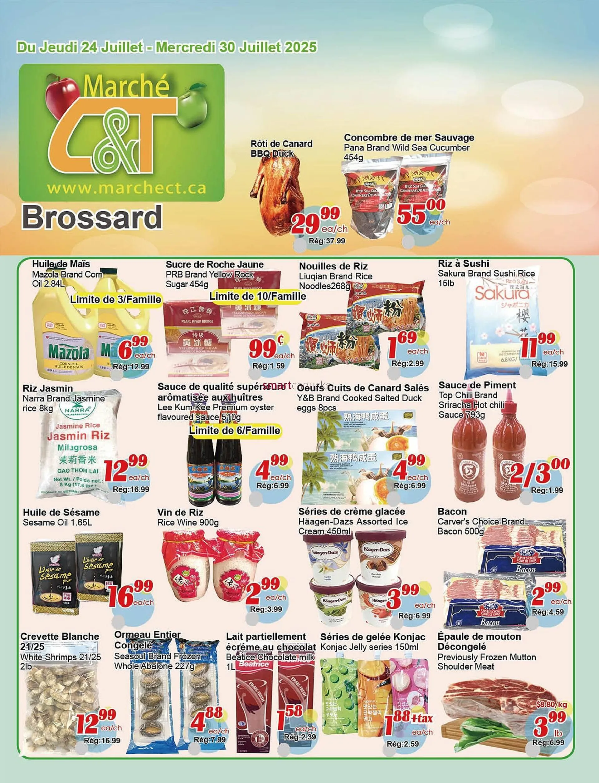 Marche C&T flyer from July 24 to July 30 2025 - flyer page 1