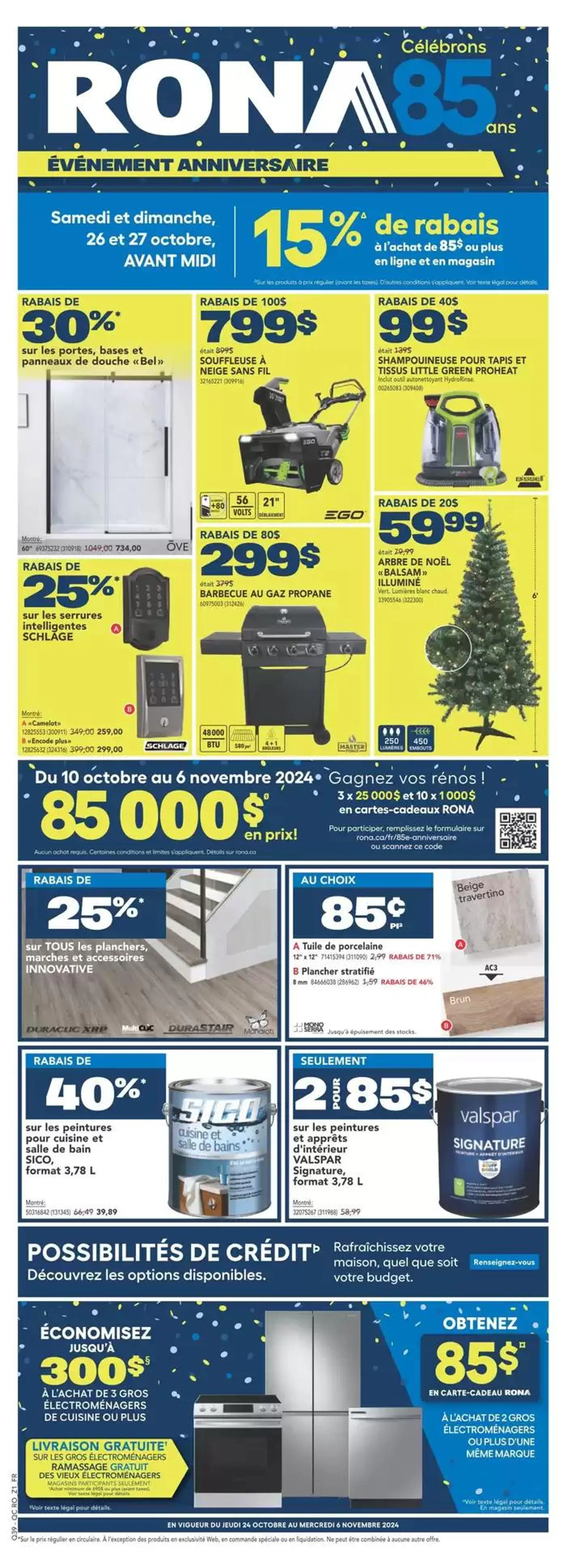 Exclusive bargains from October 24 to October 30 2024 - flyer page 1