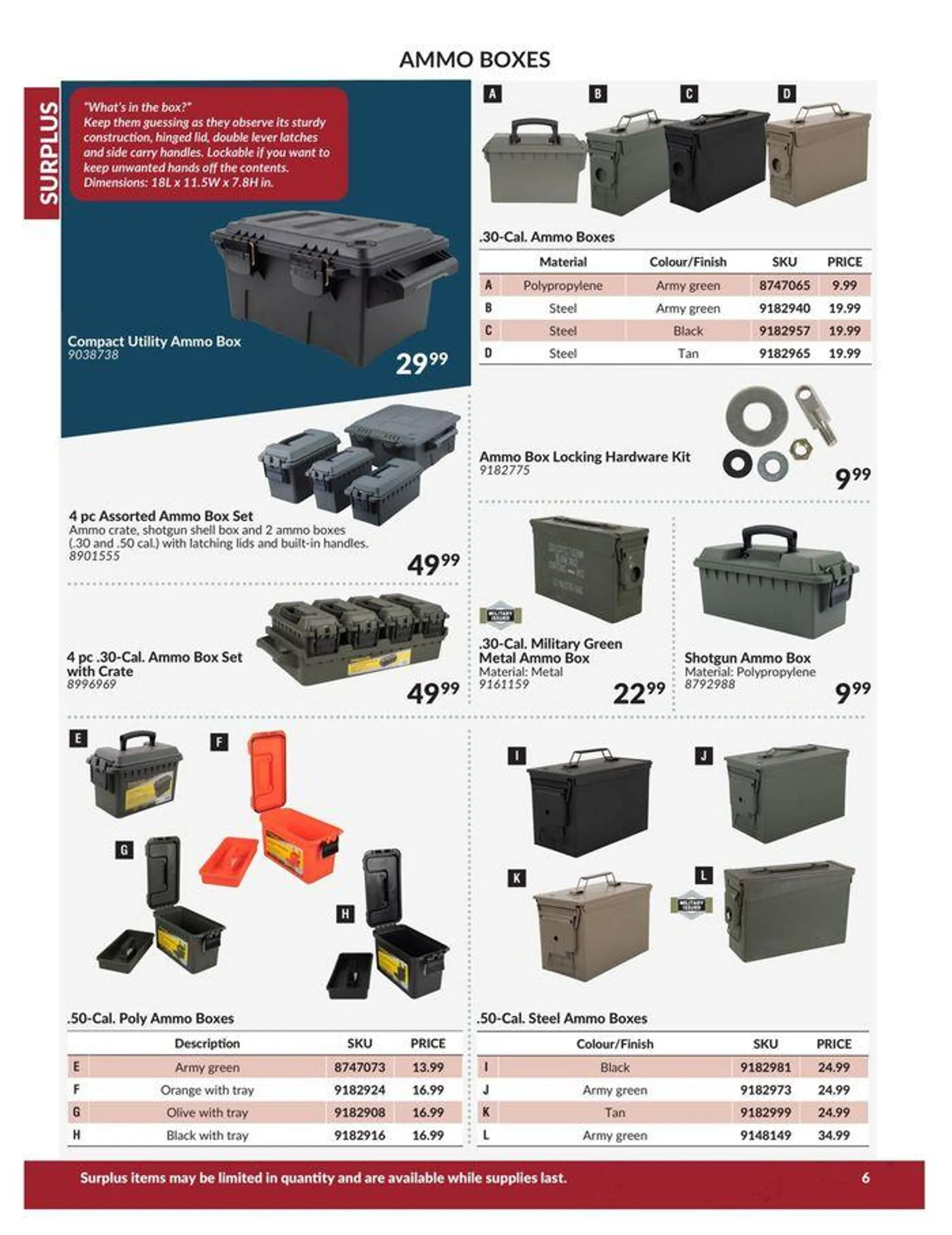 Surplus Catalogue from April 23 to April 22 2025 - flyer page 6