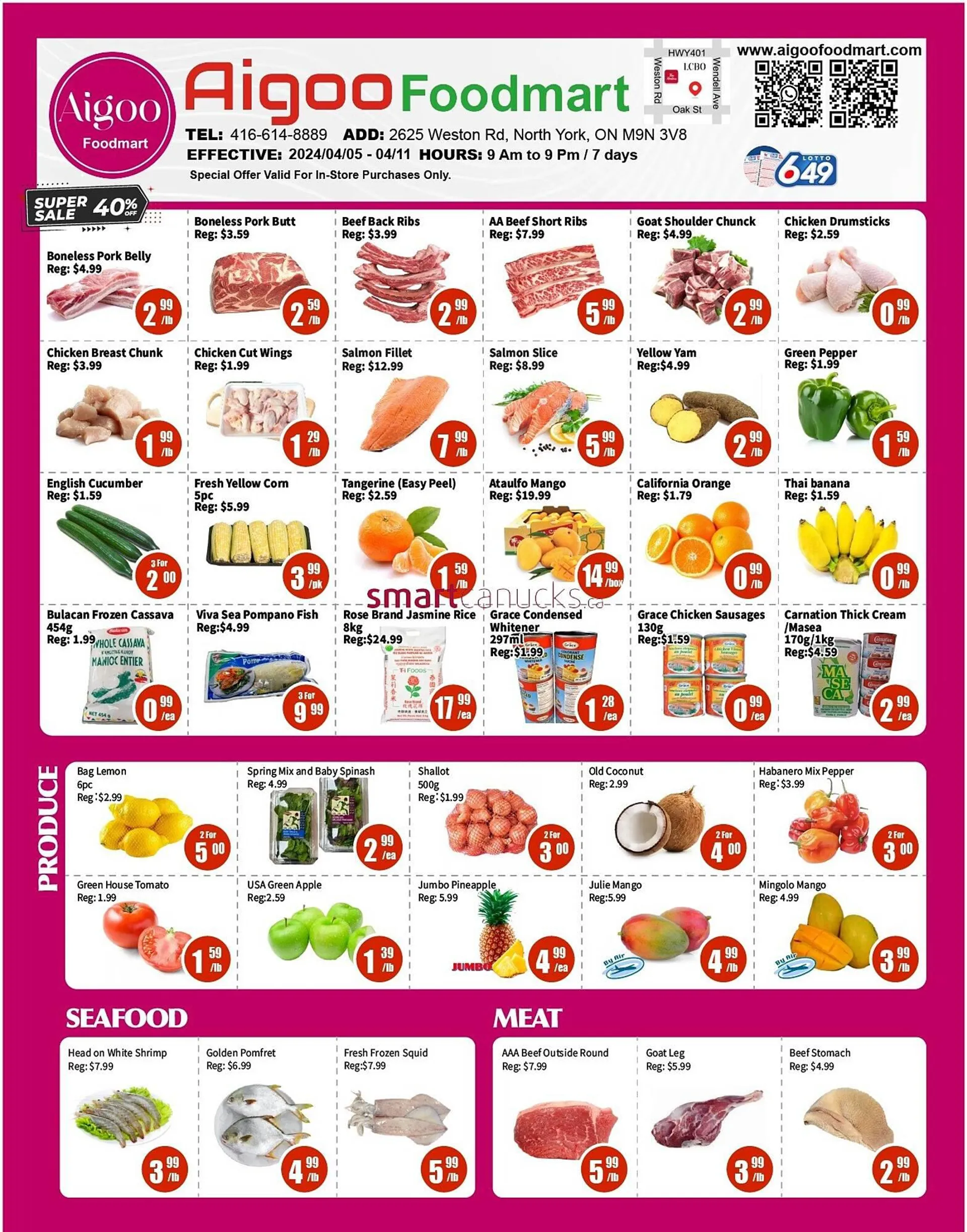 Aigoo Foodmart flyer from April 5 to April 11 2024 - flyer page 