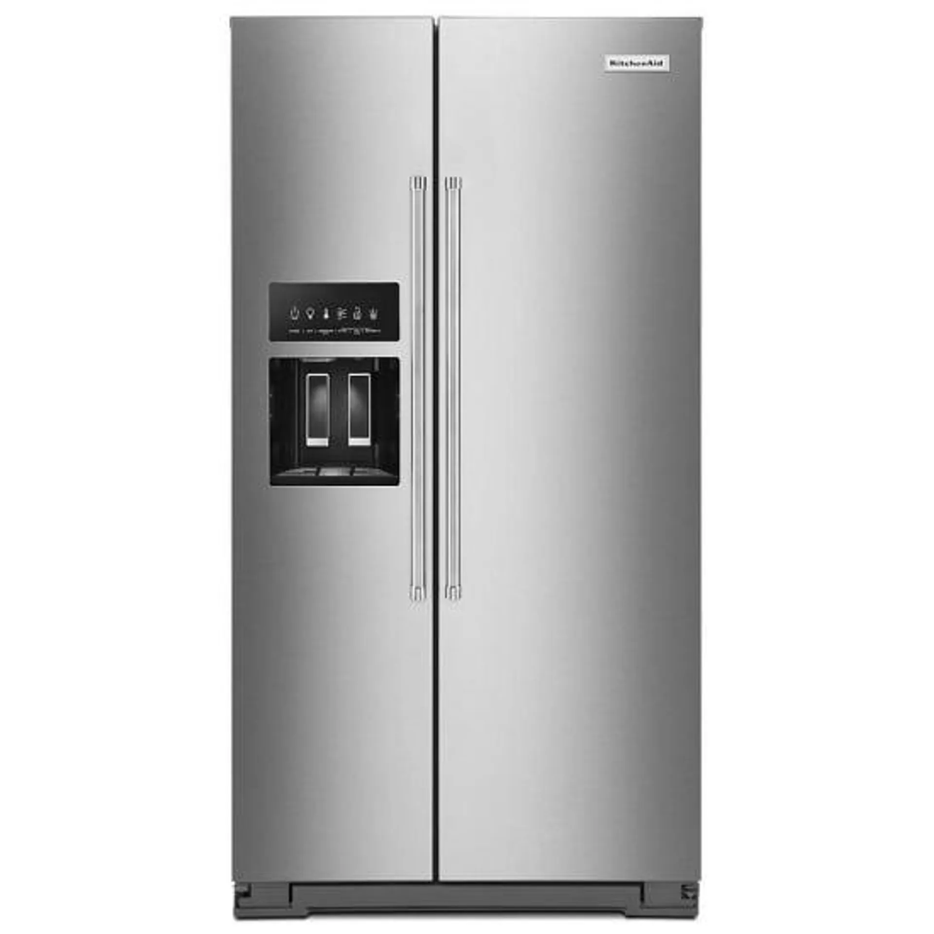 KitchenAid KRSF705HPS Side by Side Refrigerator, 36 inch Width, ENERGY STAR Certified, 24.8 cu. ft. Capacity, Stainless Steel colour Preserva Food Care System