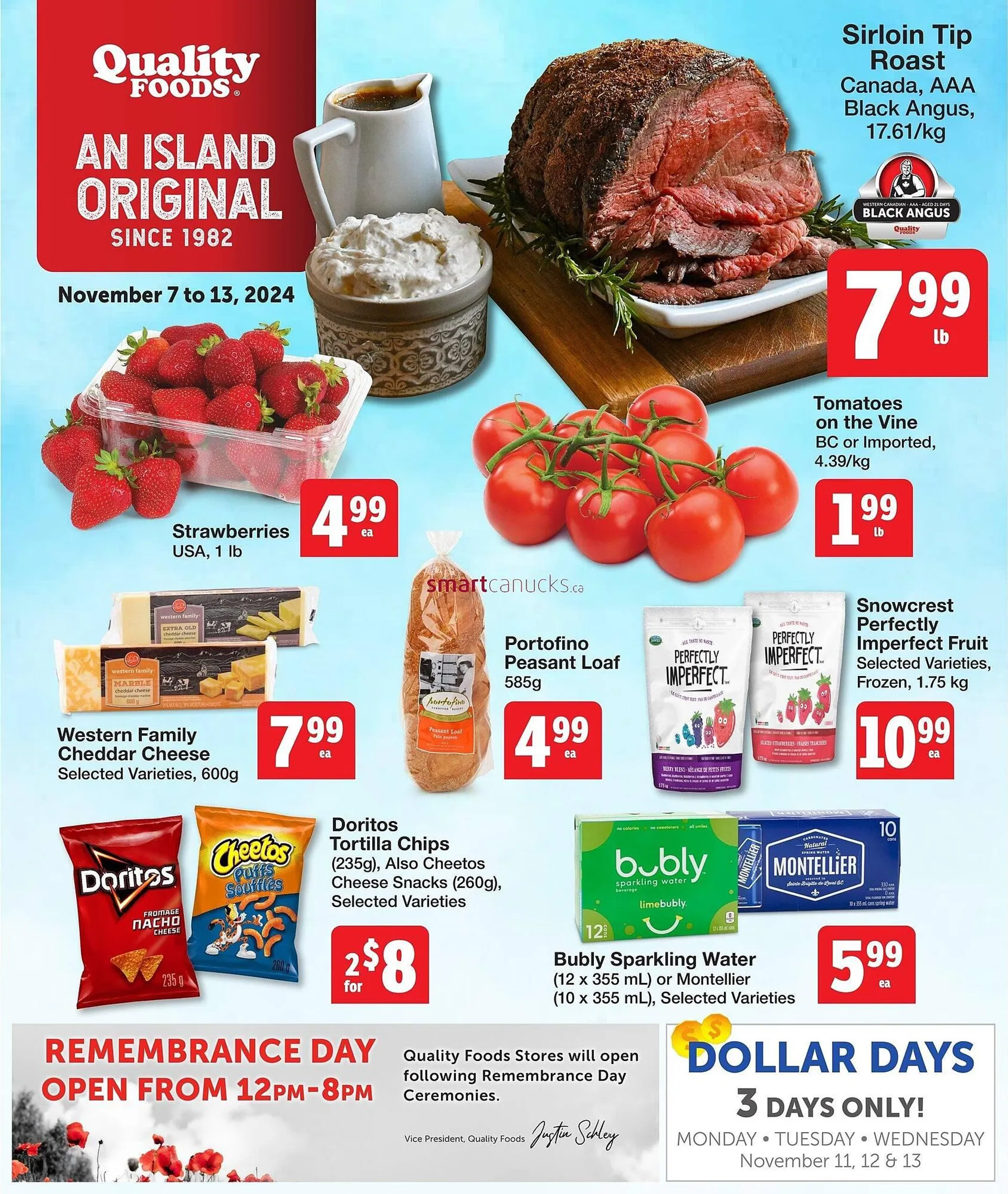 Quality Foods flyer - 1