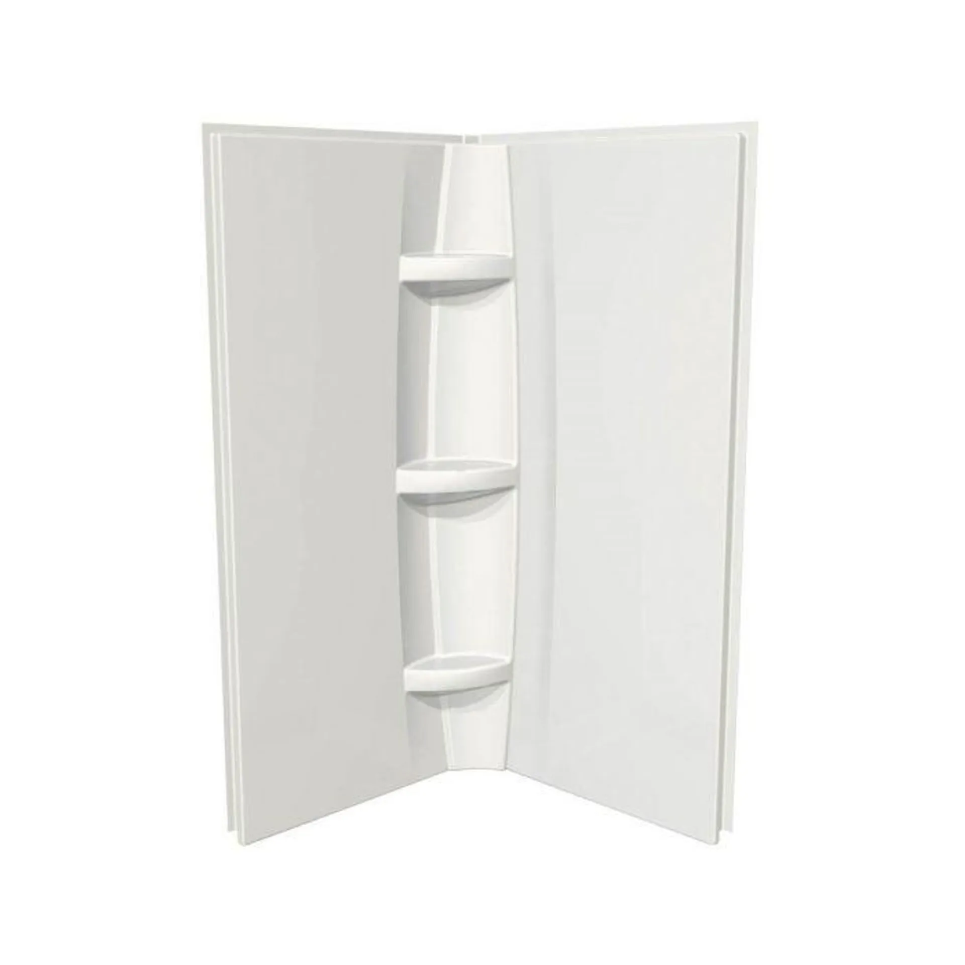 Neo-Round 36" Walls for Radia Door, White 105064-000-001