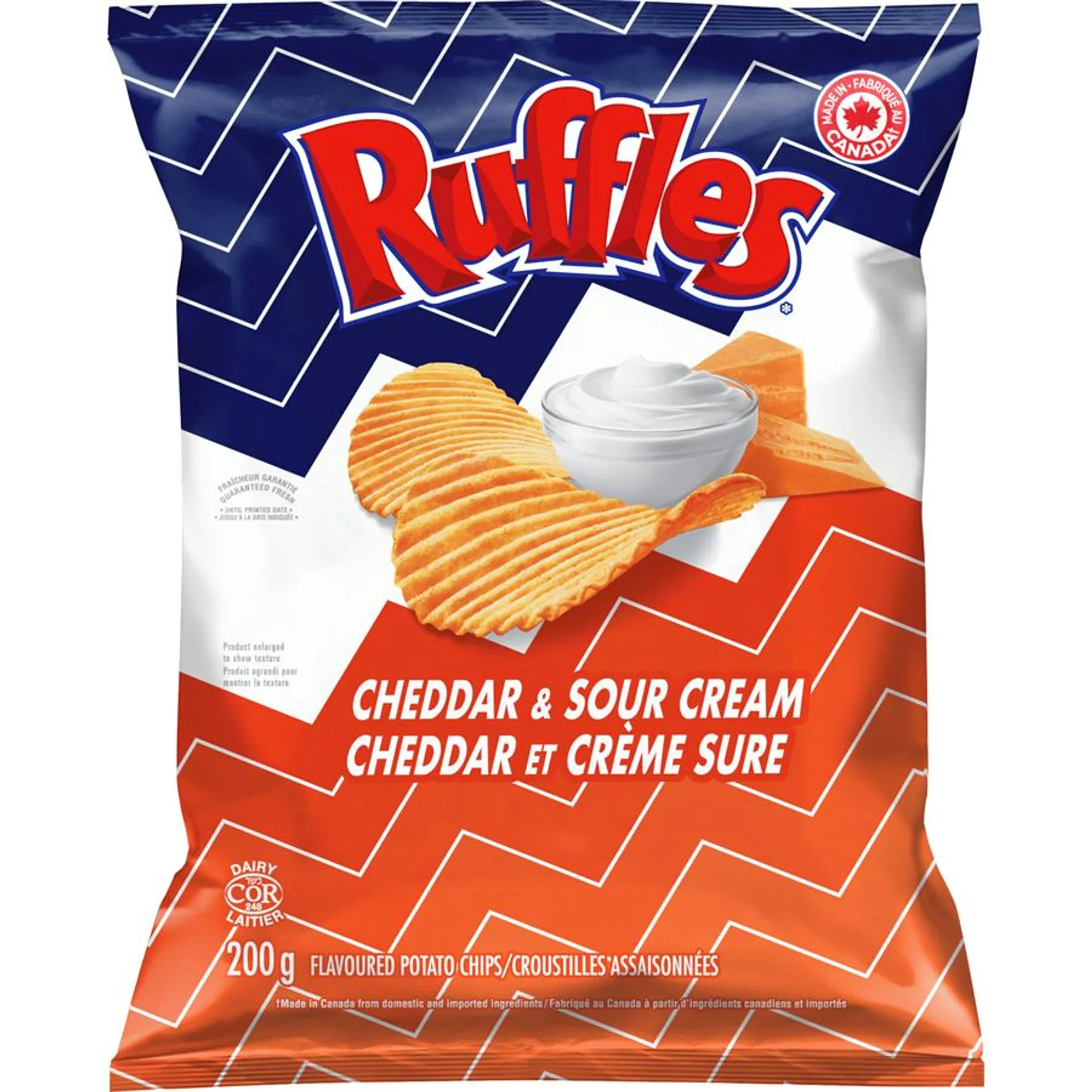 Cheedar & Sour Cream Potato chips